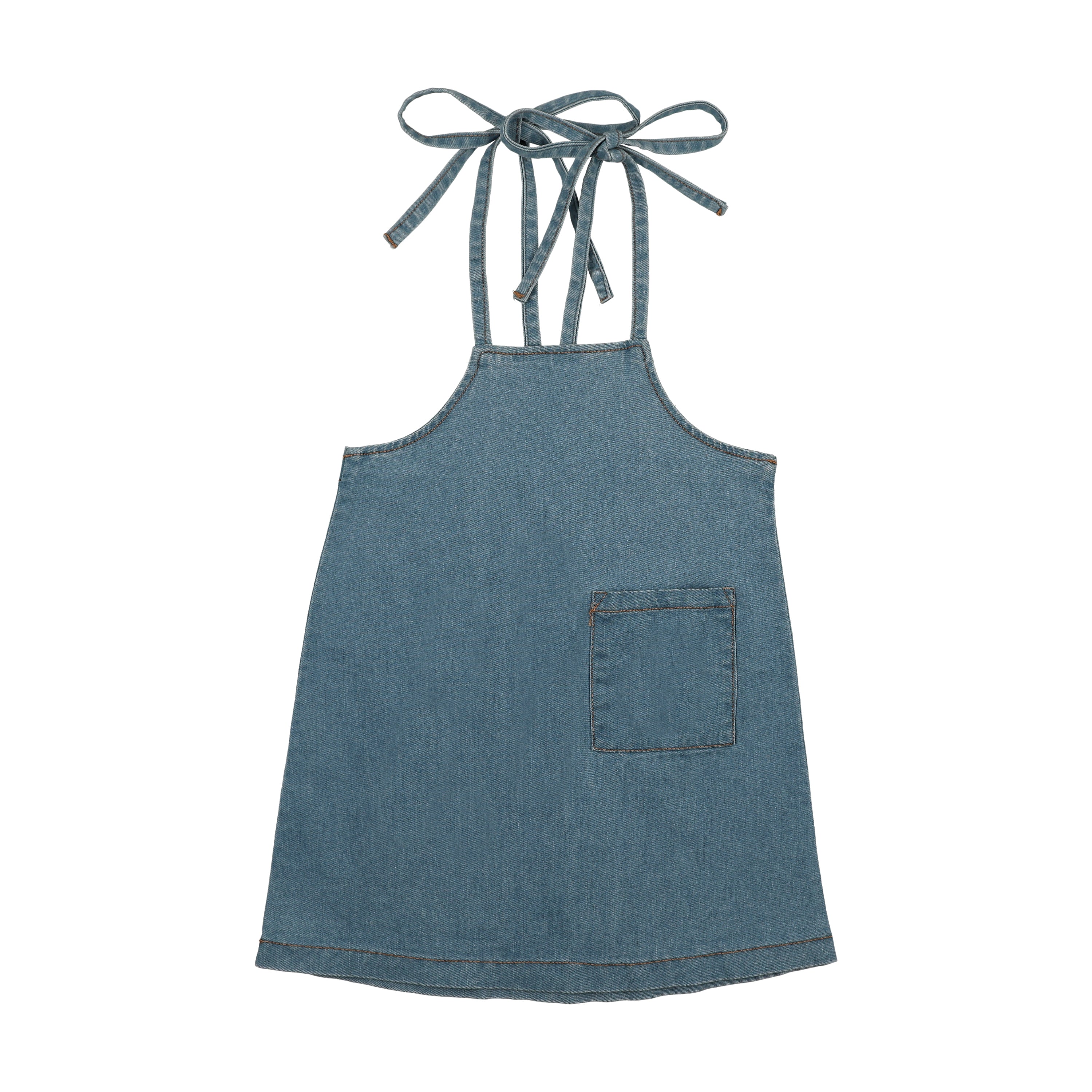 Kin And Kin Chambray Jumper - Blue Chambray