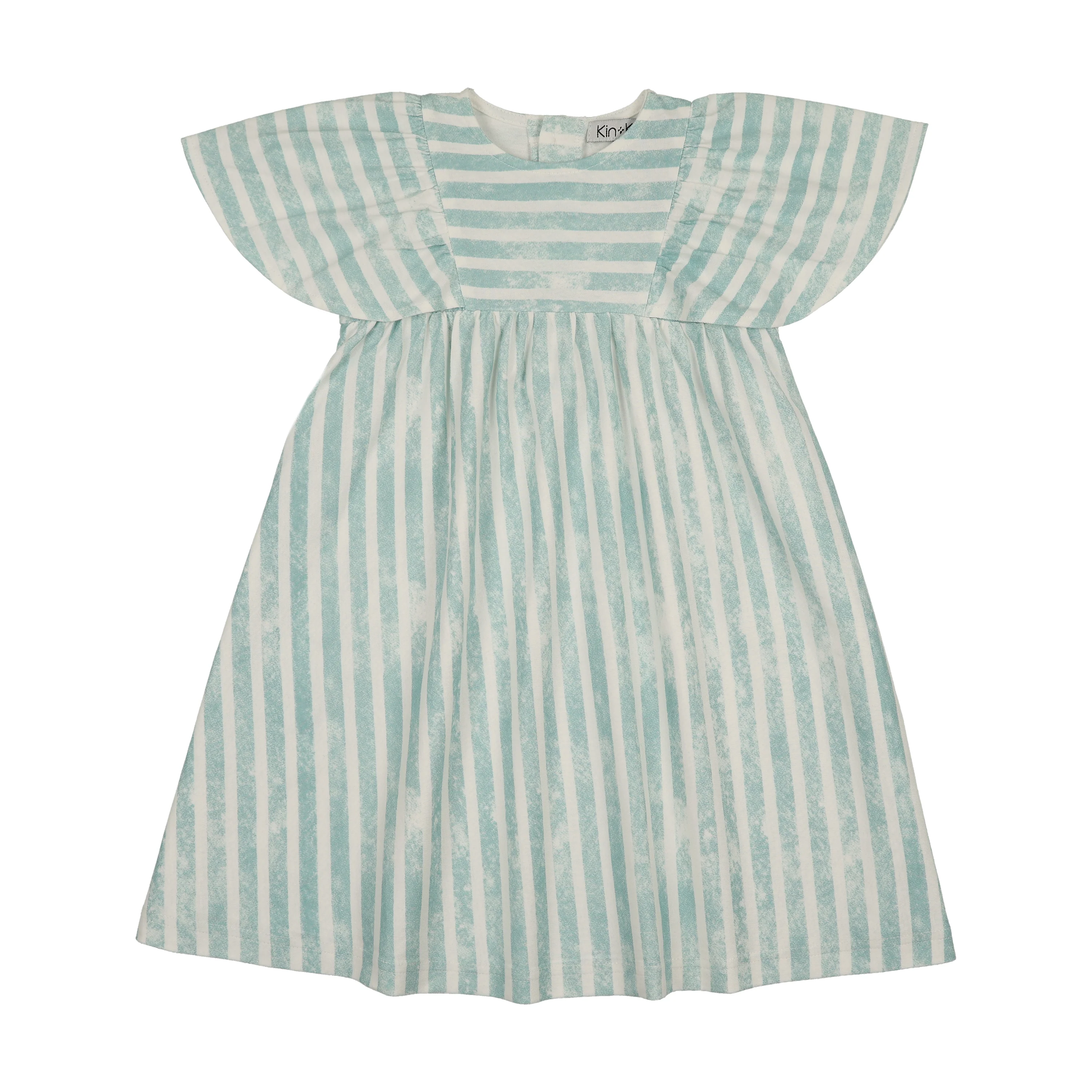 Kin And Kin Striped Jumper - Soft Blue Stripes