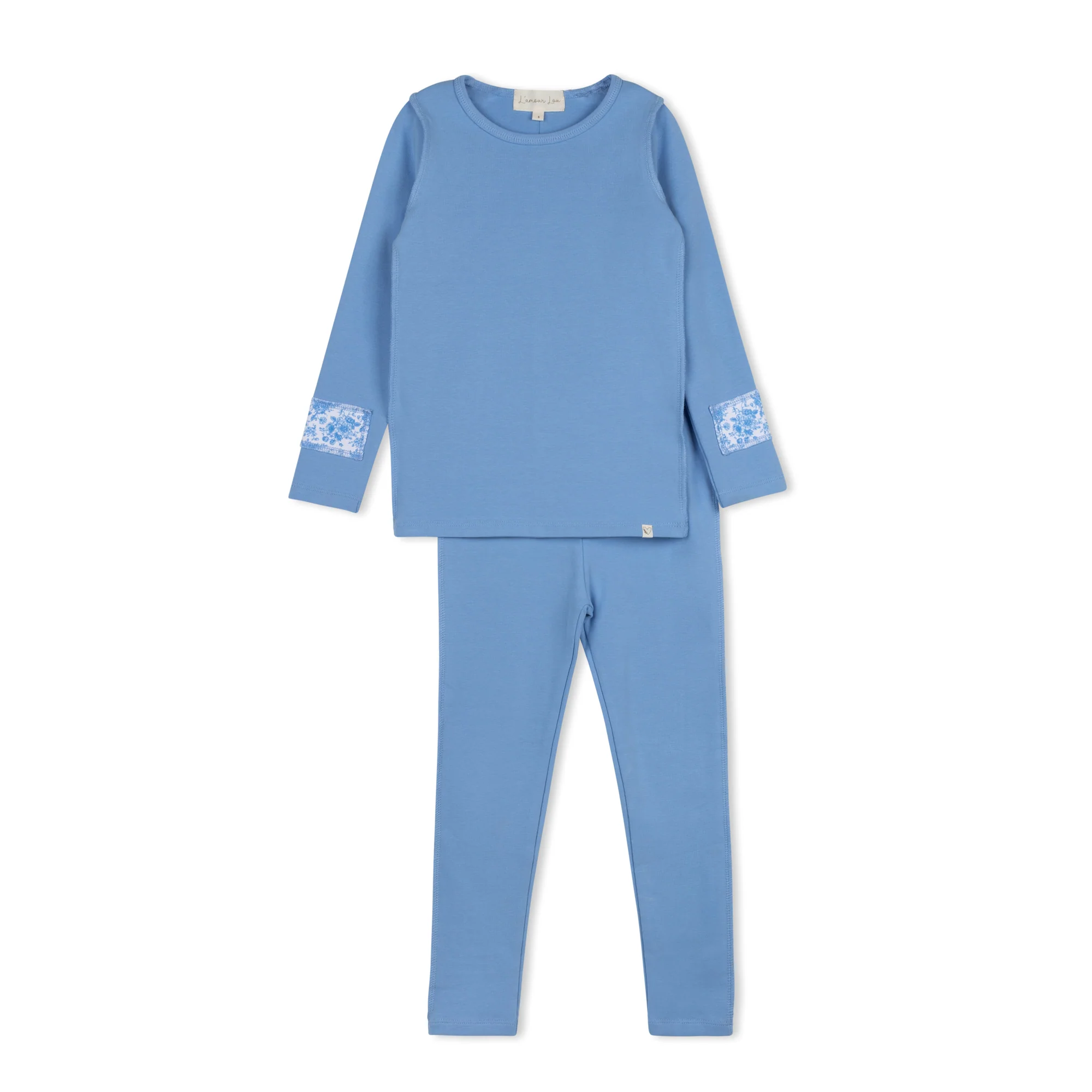 Lamour Lou Crystal Blue Inside Seams Patch Pj