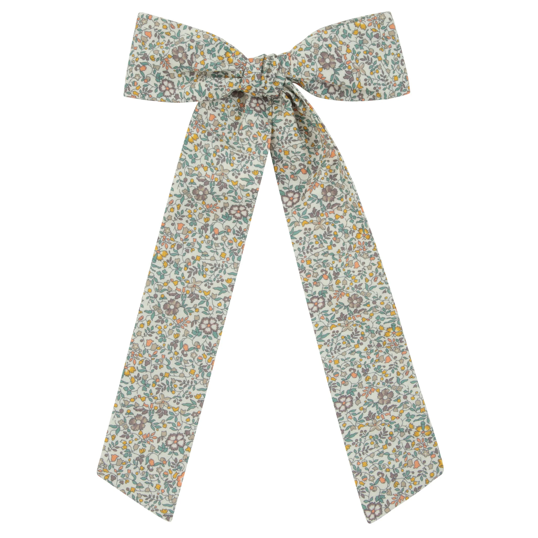 Le Enfant Floral Bow Large- FINAL SALE