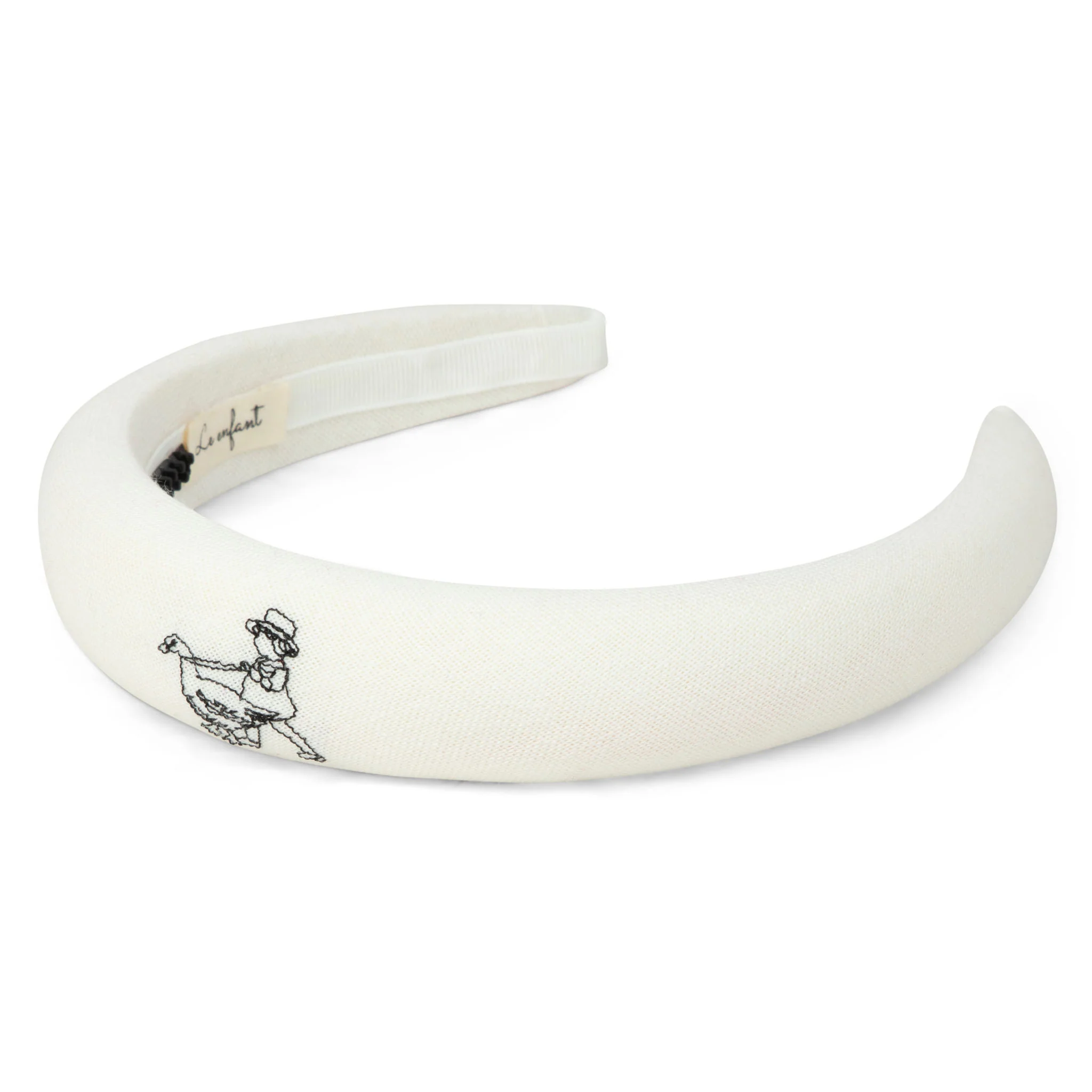 Le Enfant Garden Hairband White- FINAL SALE