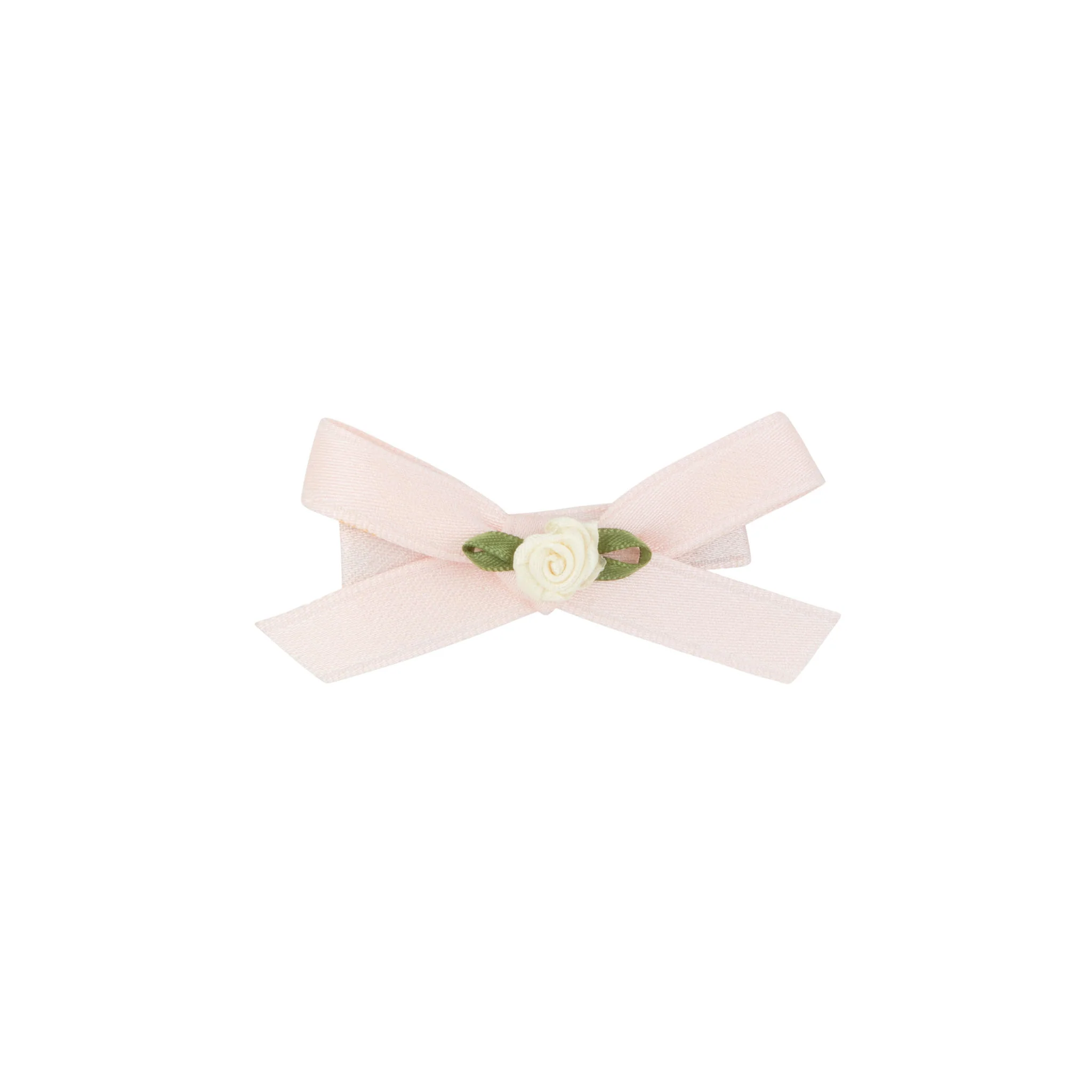 Le Enfant Rose Bows Mini (2pk) Soft Pink- FINAL SALE