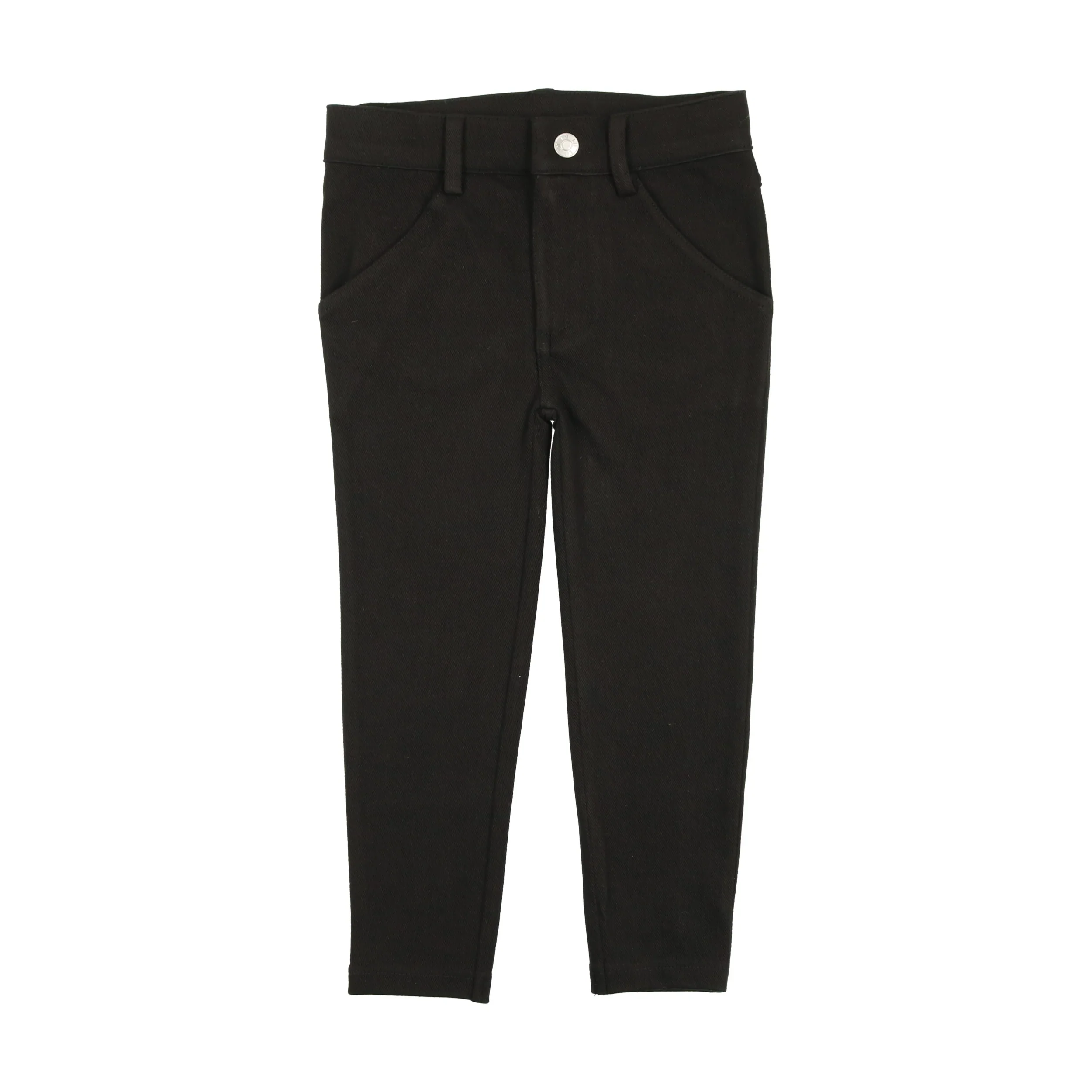 Lil Legs Husky Full Weekday Pants Black