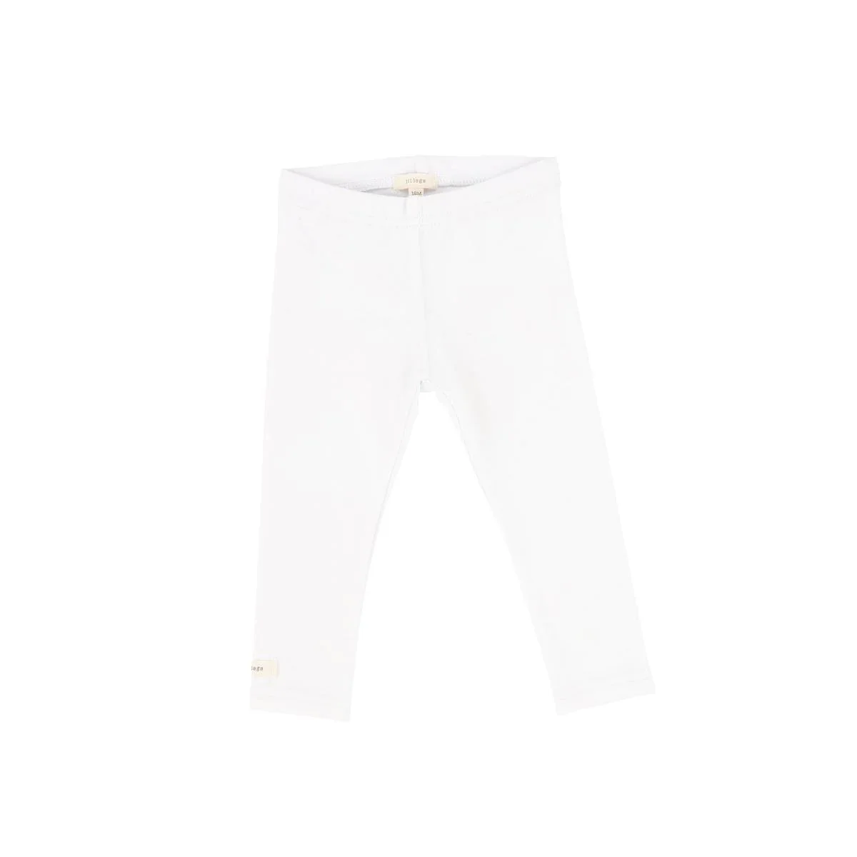 Lil Legs Pure White Leggings