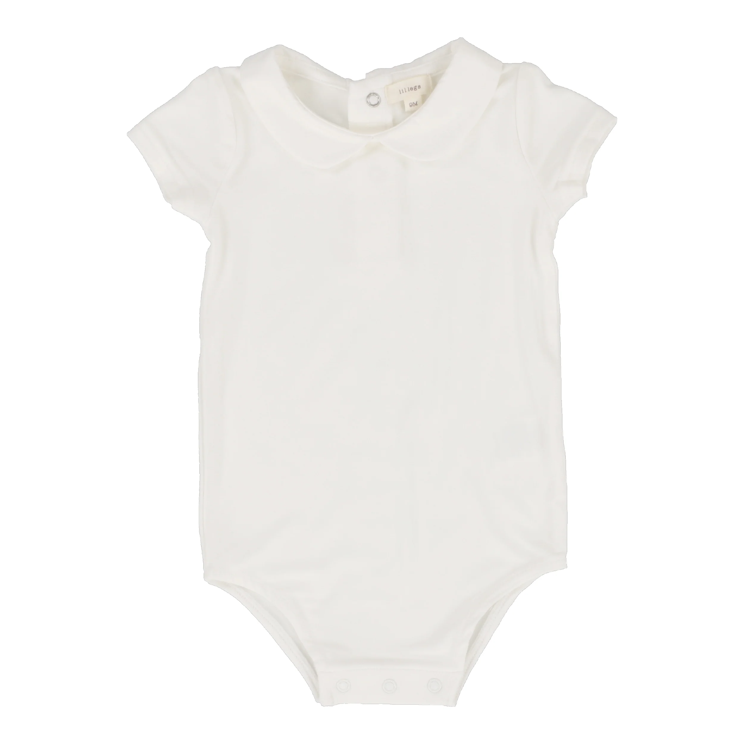 LIL LEGS WHITE PETER PAN ONESIE