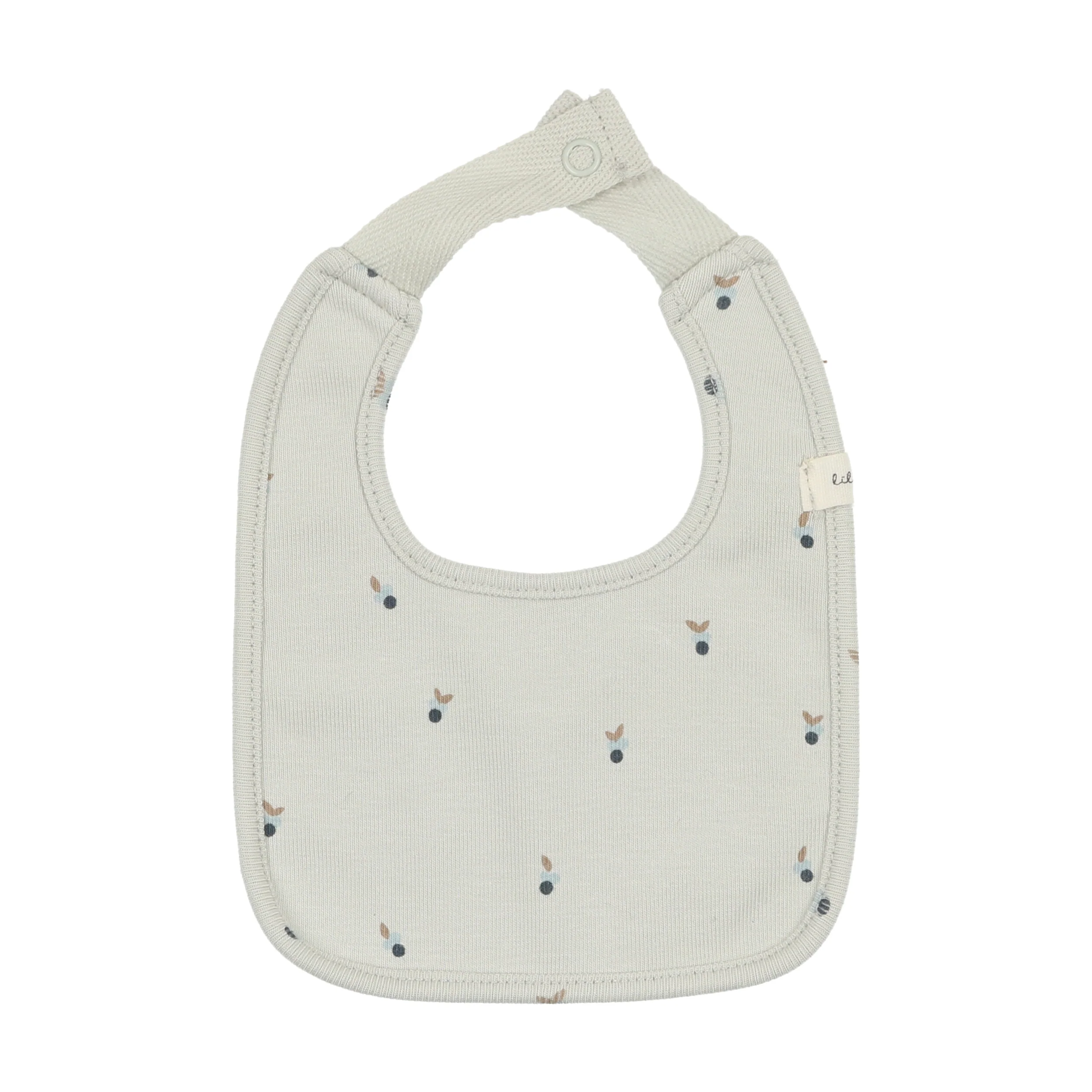 Lilette By Lil Legs Very Berry Bib Blue
