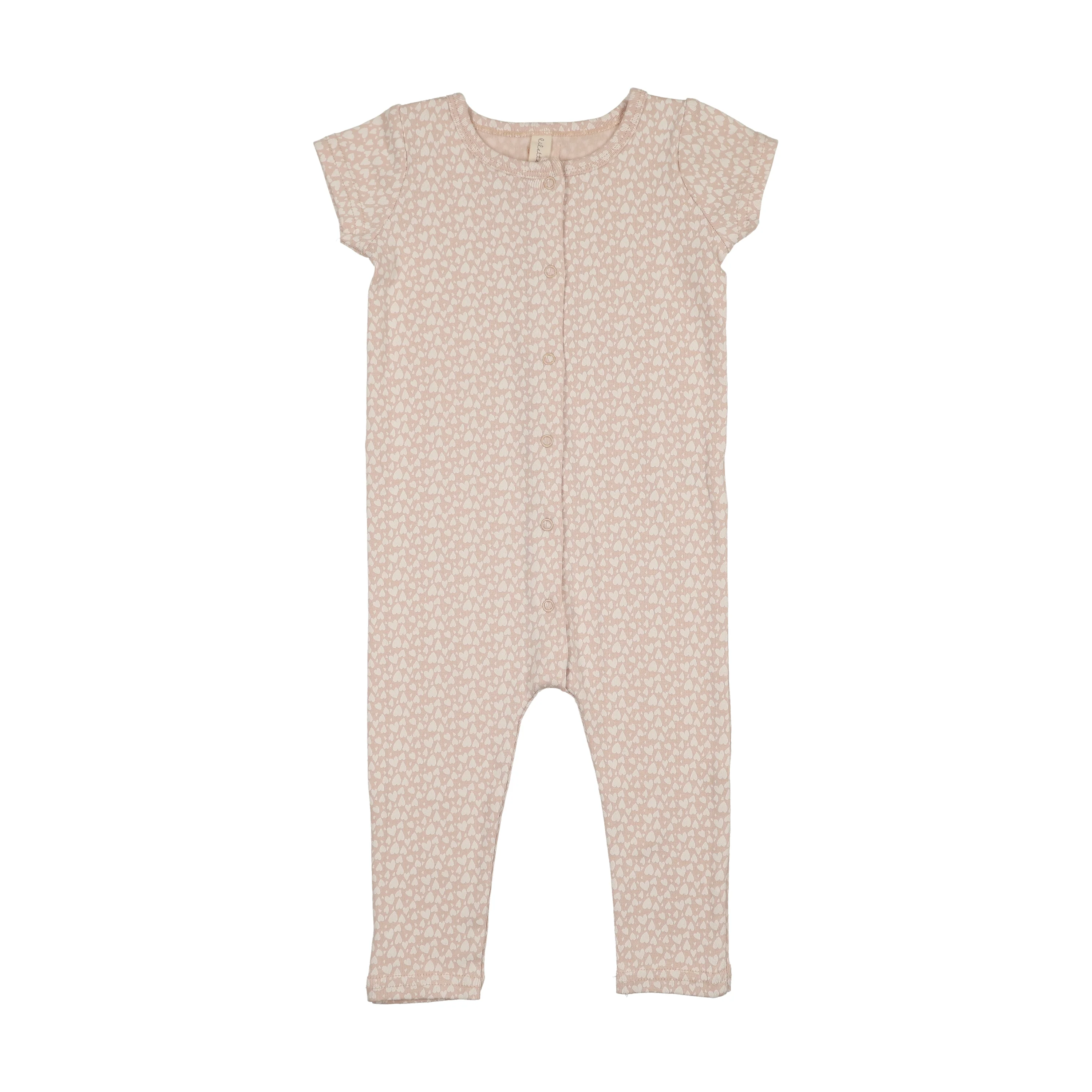 Lilette Mini Print Romper - Petal