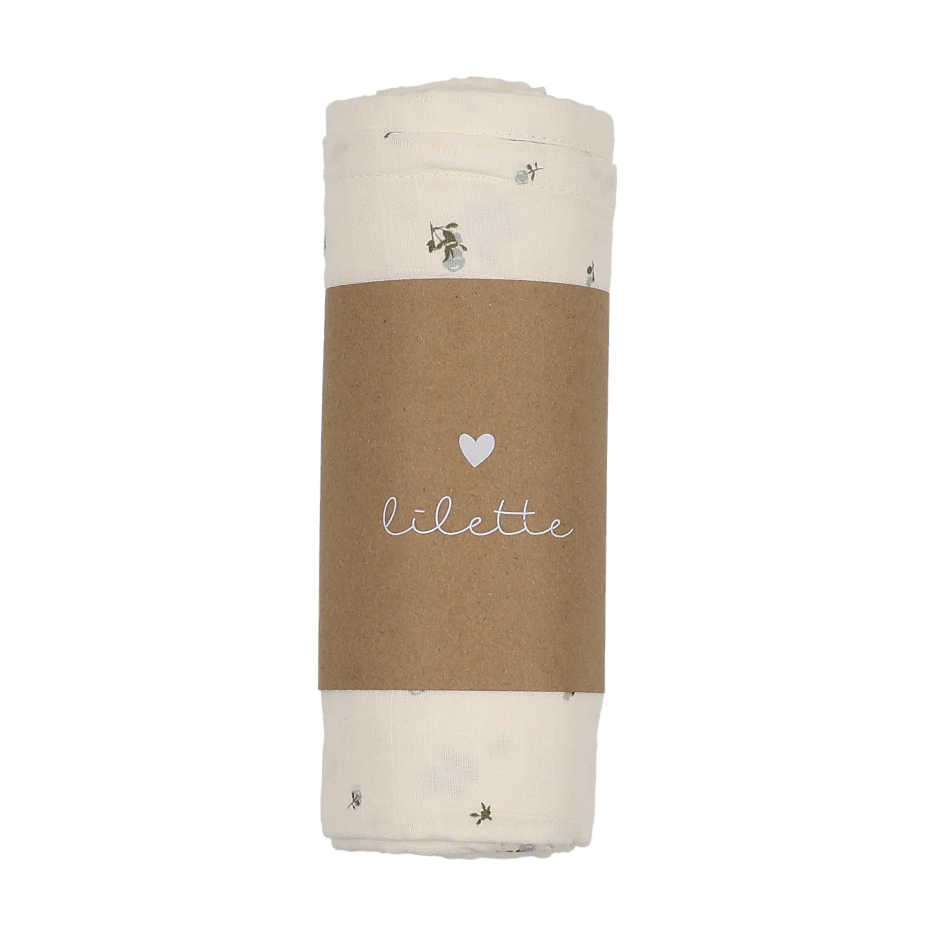 Lilette Rosebud Bassinet Sheet - Rosebud Blue