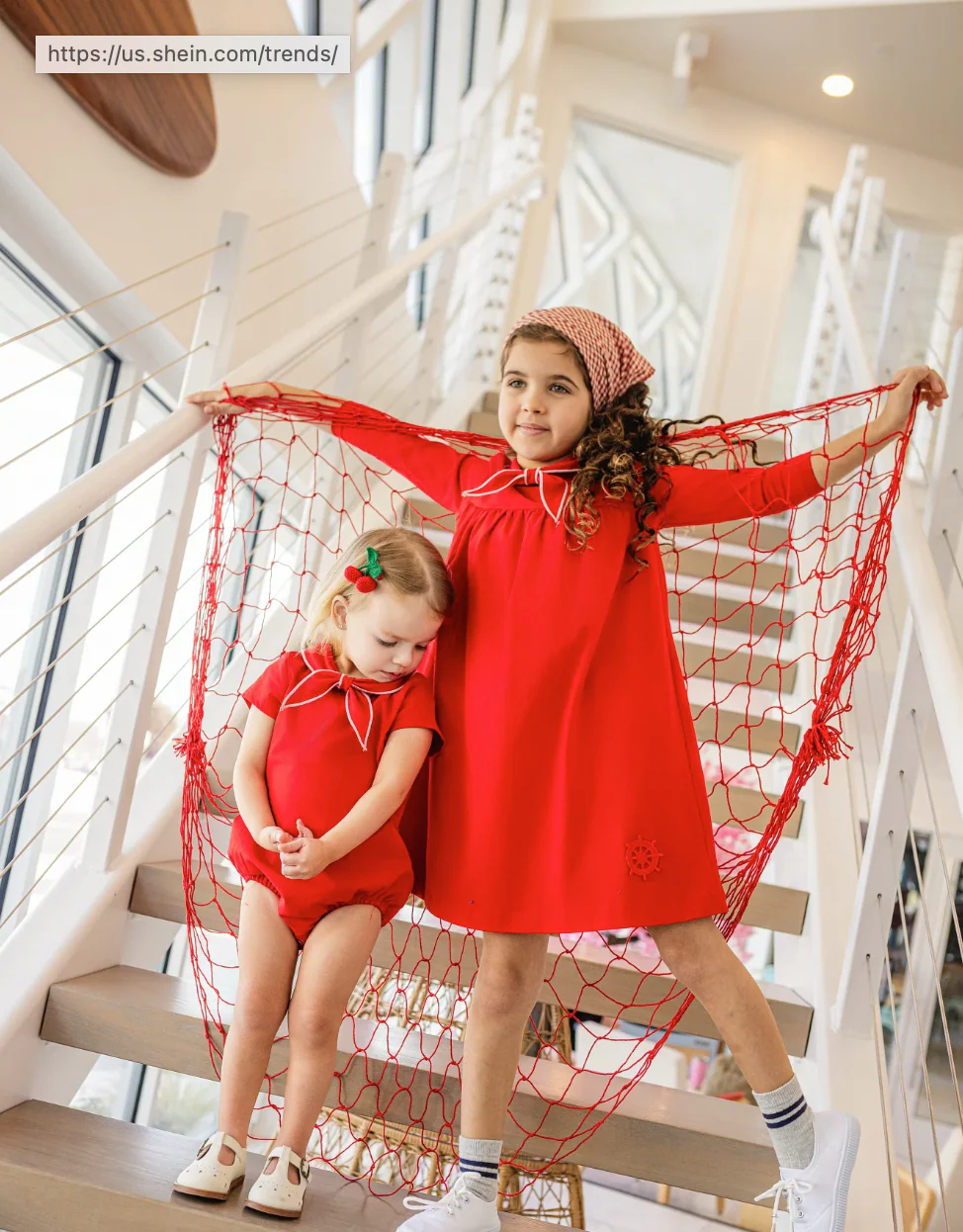 Limonana Coastal Red Romper - Image 2