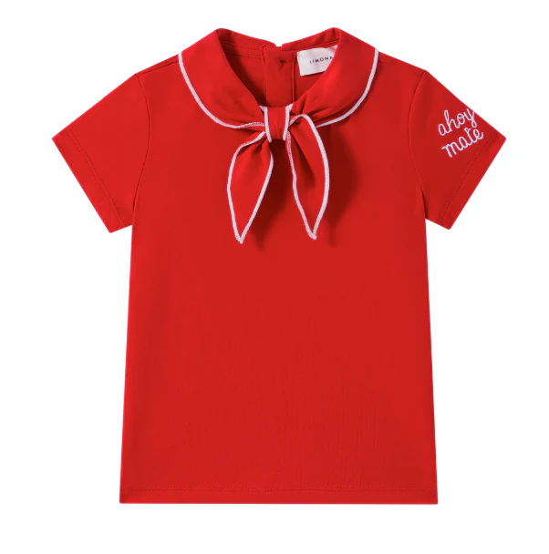 Limonana Coastal Red Short Sleeve Tee