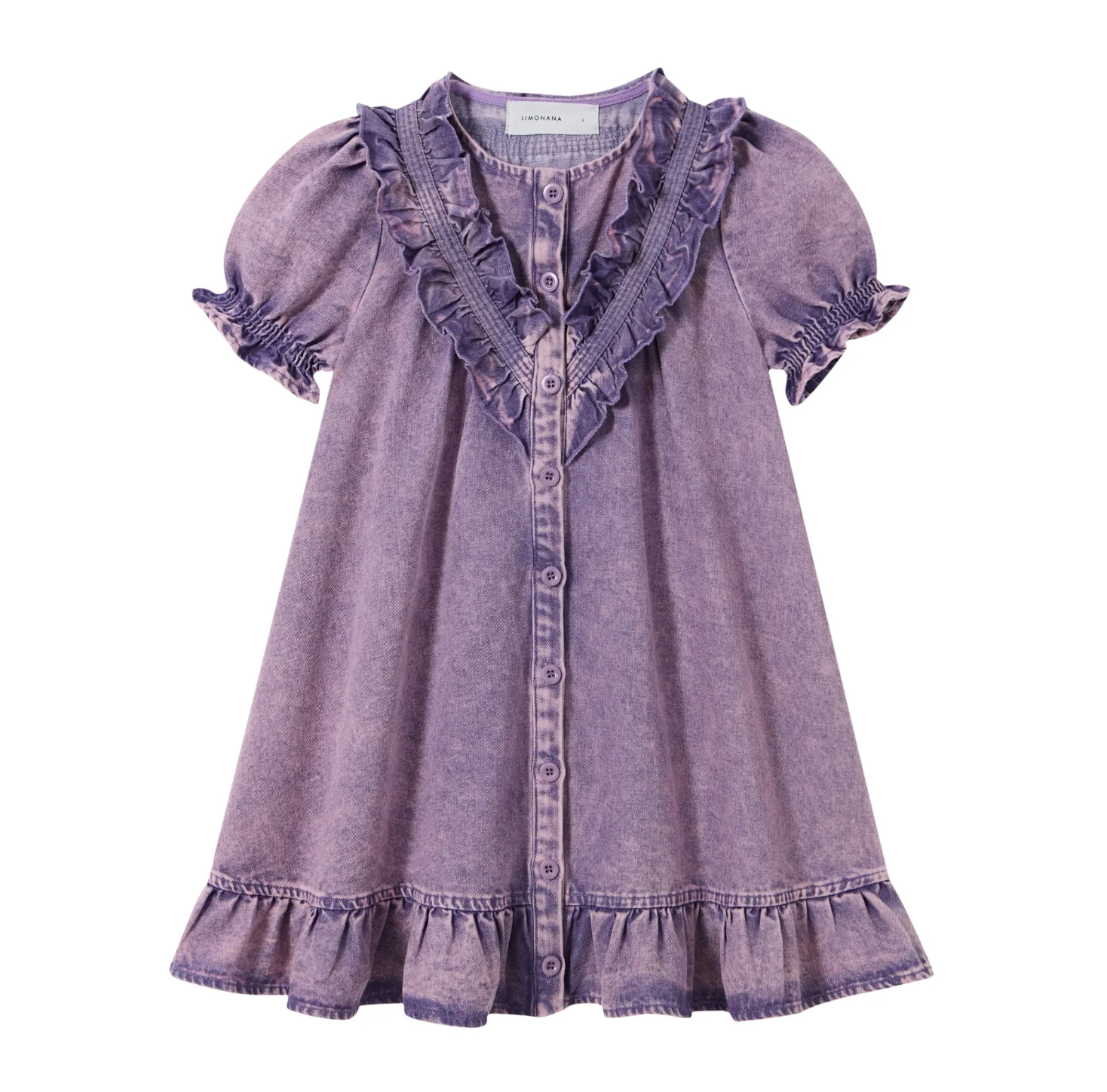 Limonana Purple Wash Dress