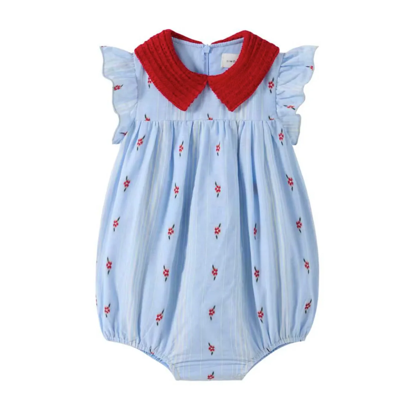 Limonana Sky Weave Romper