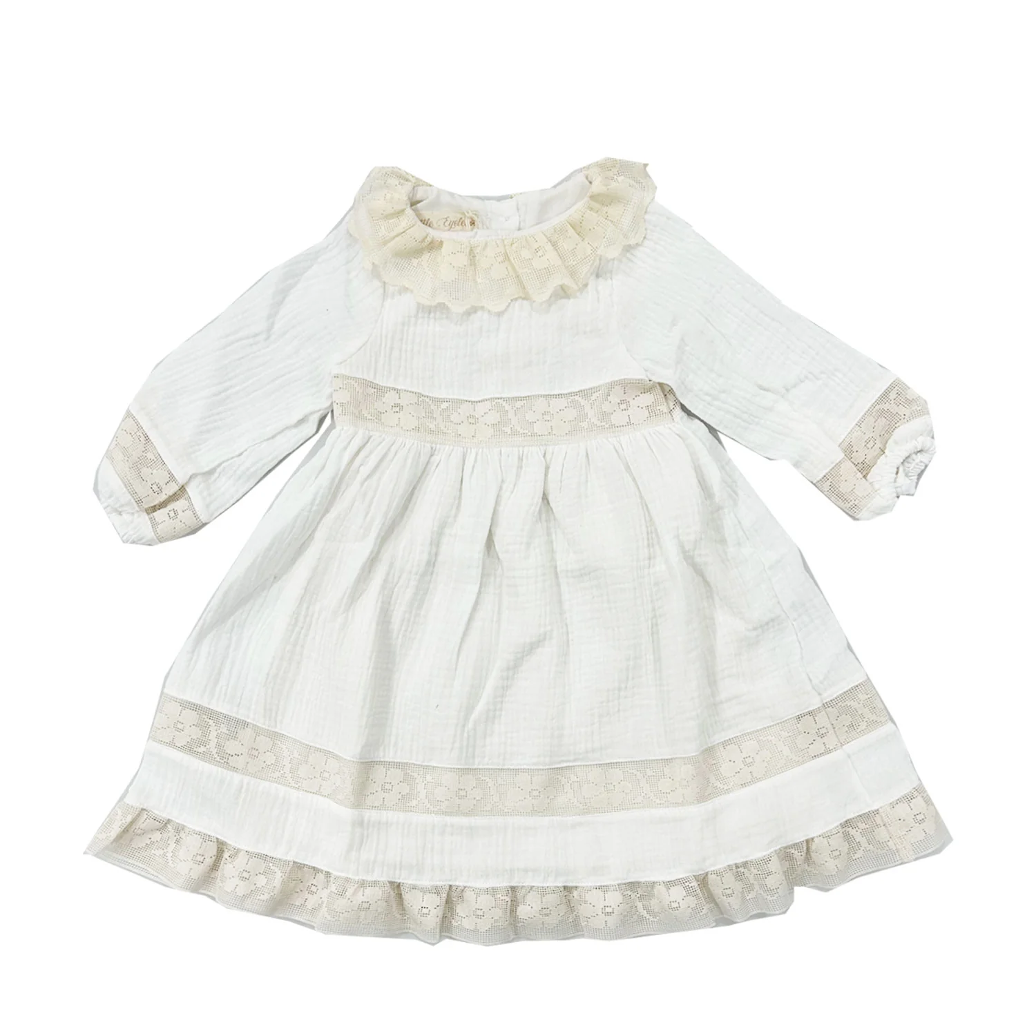 Little Eyelet Bol White Alice Dress
