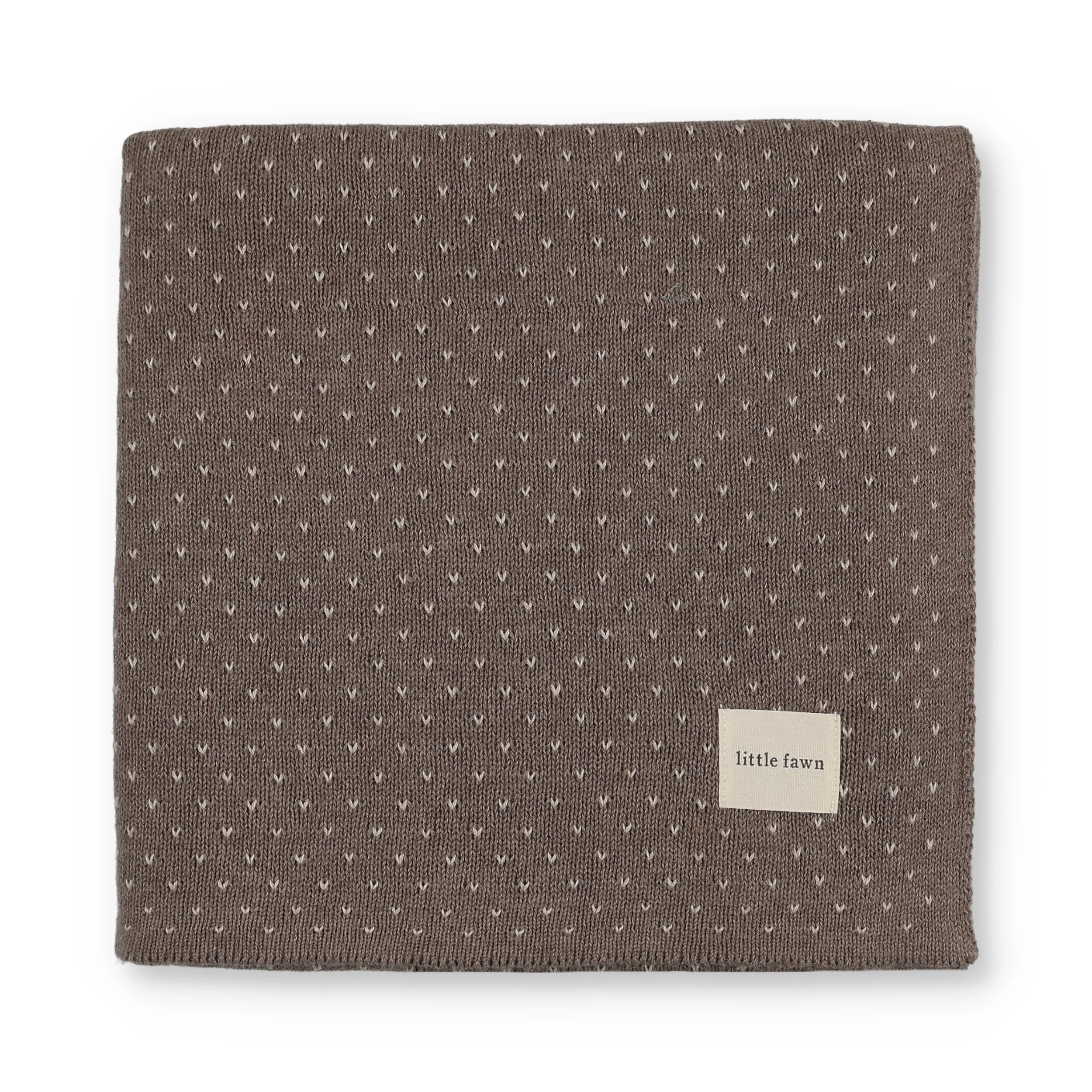 Little Fawn V Print Knit Blanket (for Pillow) - Image 3
