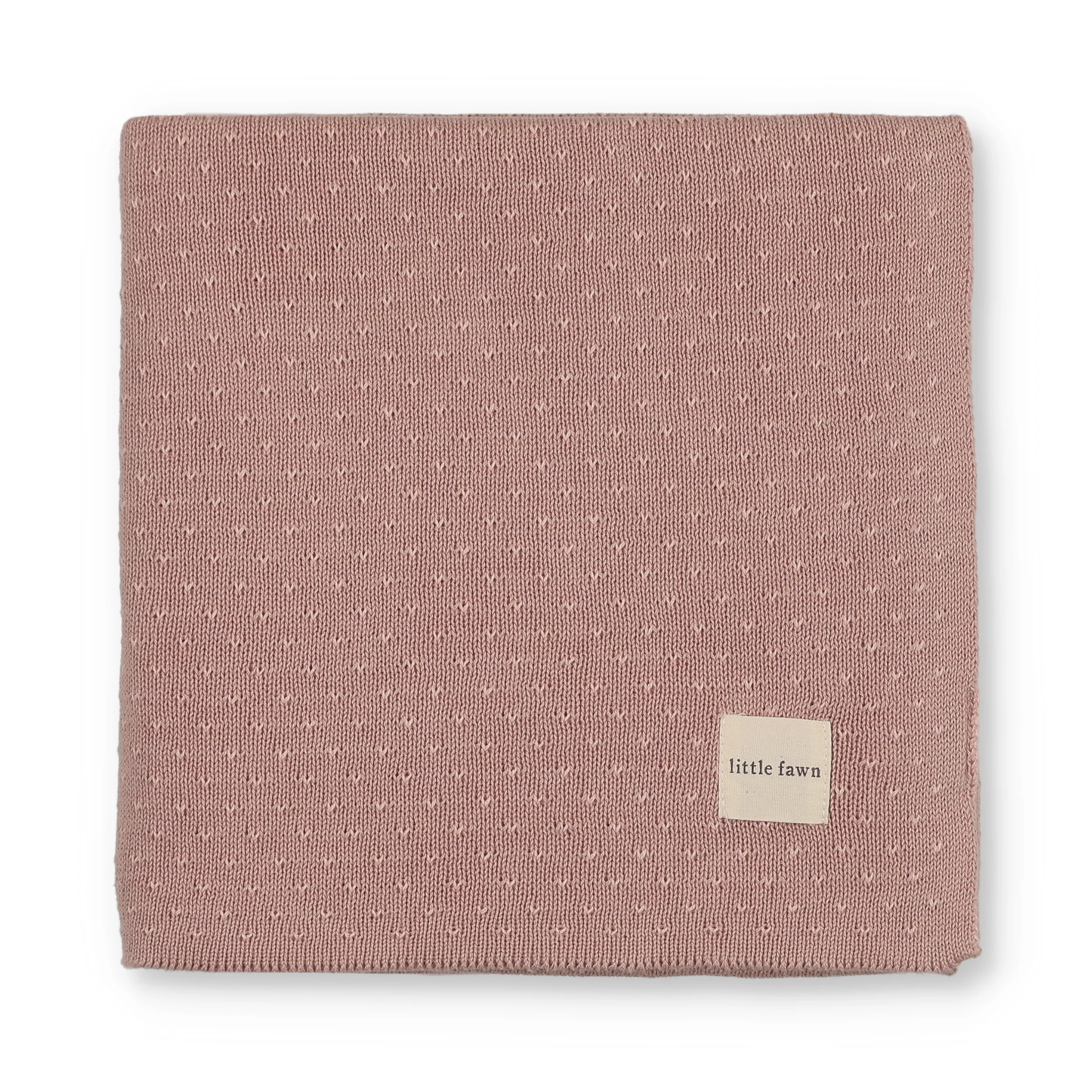 Little Fawn V Print Knit Blanket (for Pillow) - Image 4