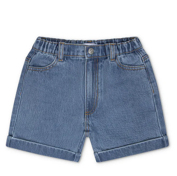 Little Parni Blue Denim Shorts (K609)