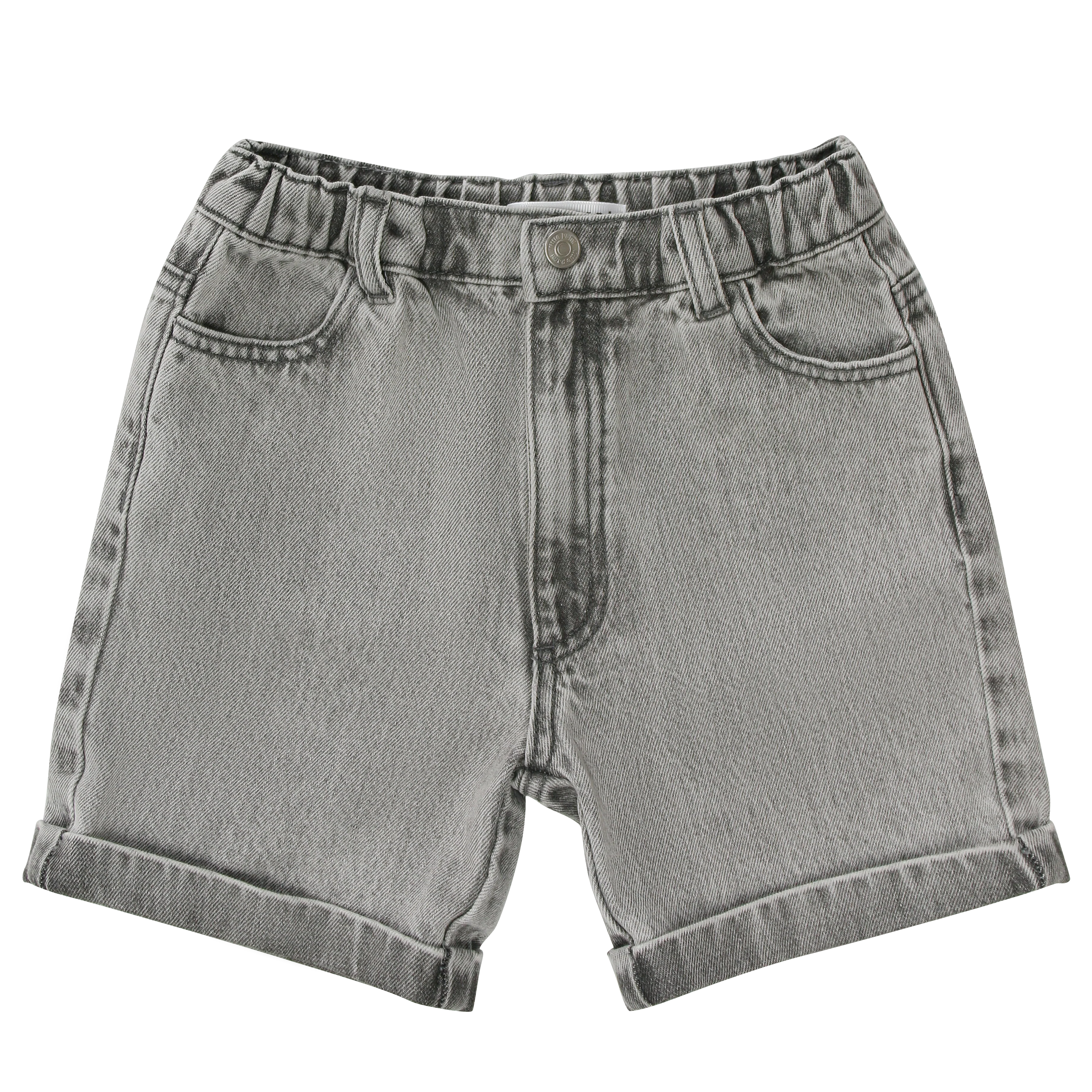 Little Parni Grey Denim Shorts (K609)