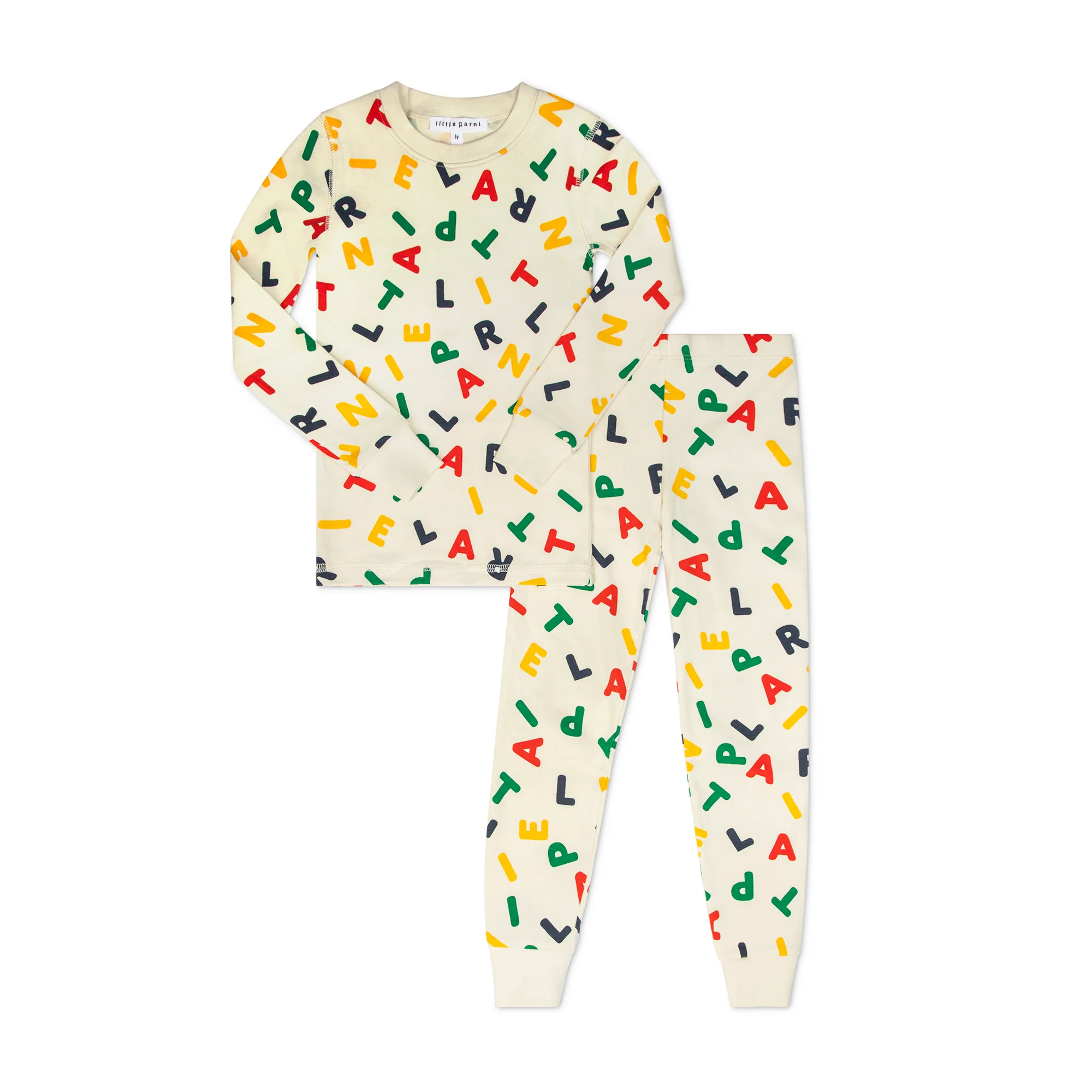 Little Parni Ivory LP Alphabet PJs (PJ113)