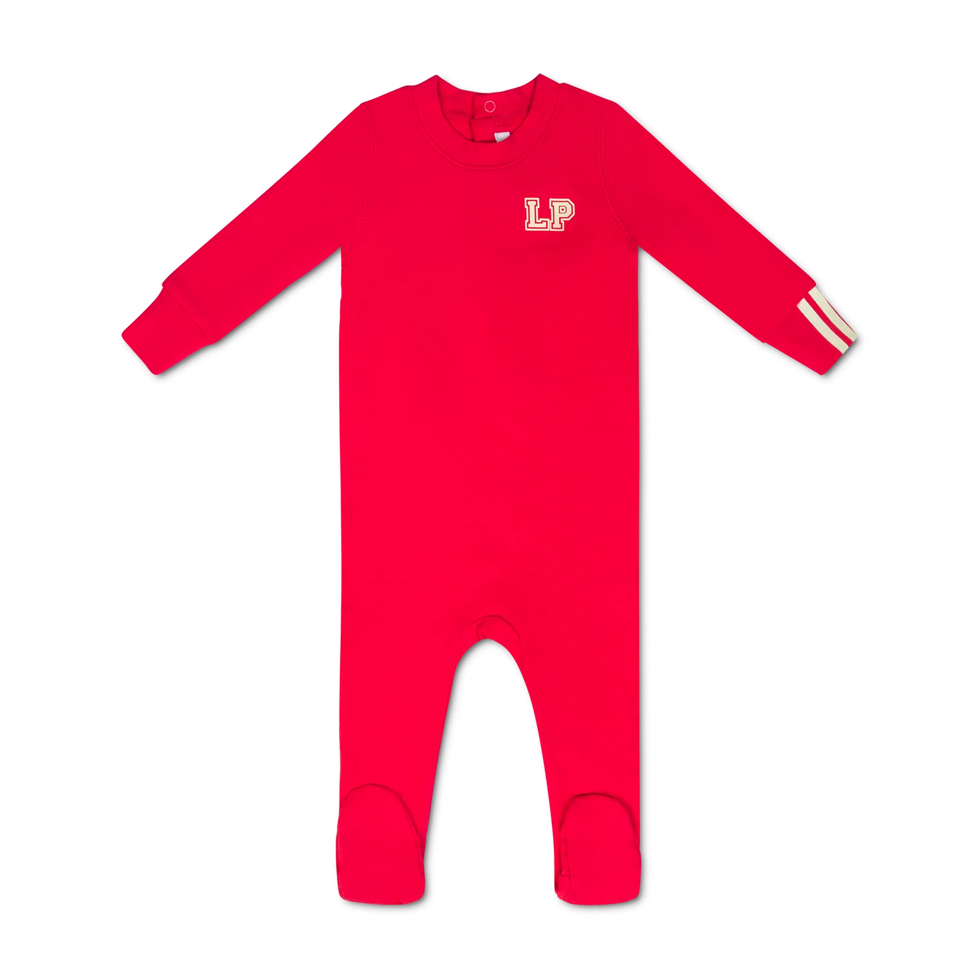 Little Parni Hot Pink LP Glow In The Dark Footie (PJ121)