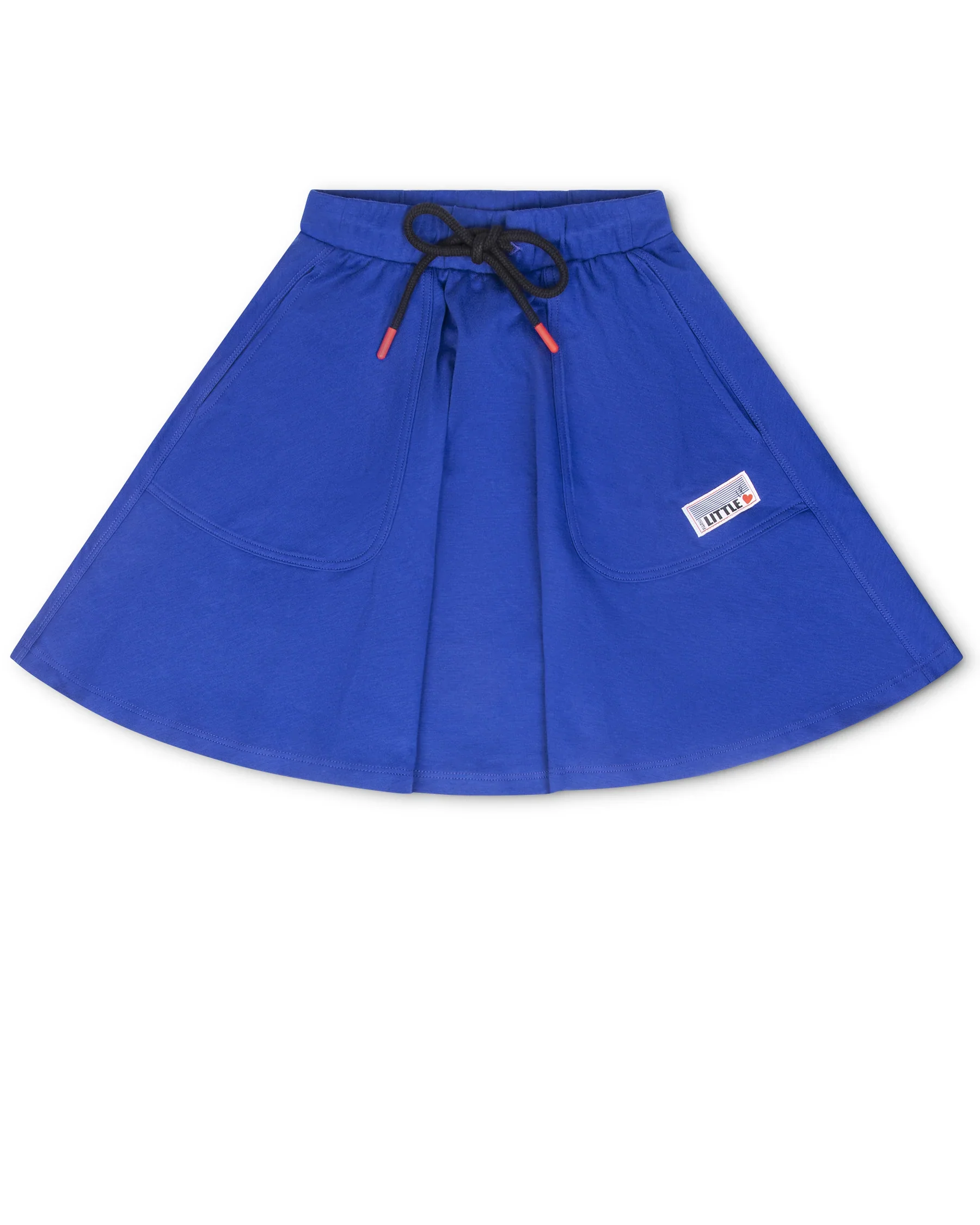 Little Parni Royal Blue Varsity Short Skirt (K619)