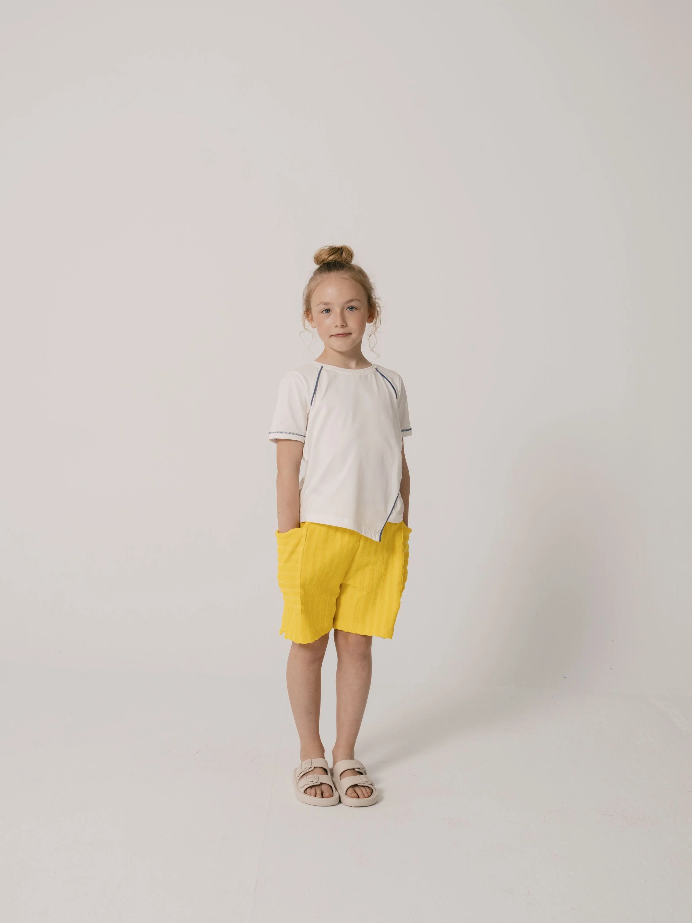 LMN3 Bright White Tee No.66 - Image 2