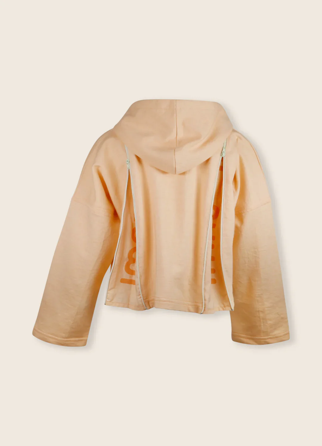 LMN3 Cream Puff Cropped Hoodie No.68 - Image 2