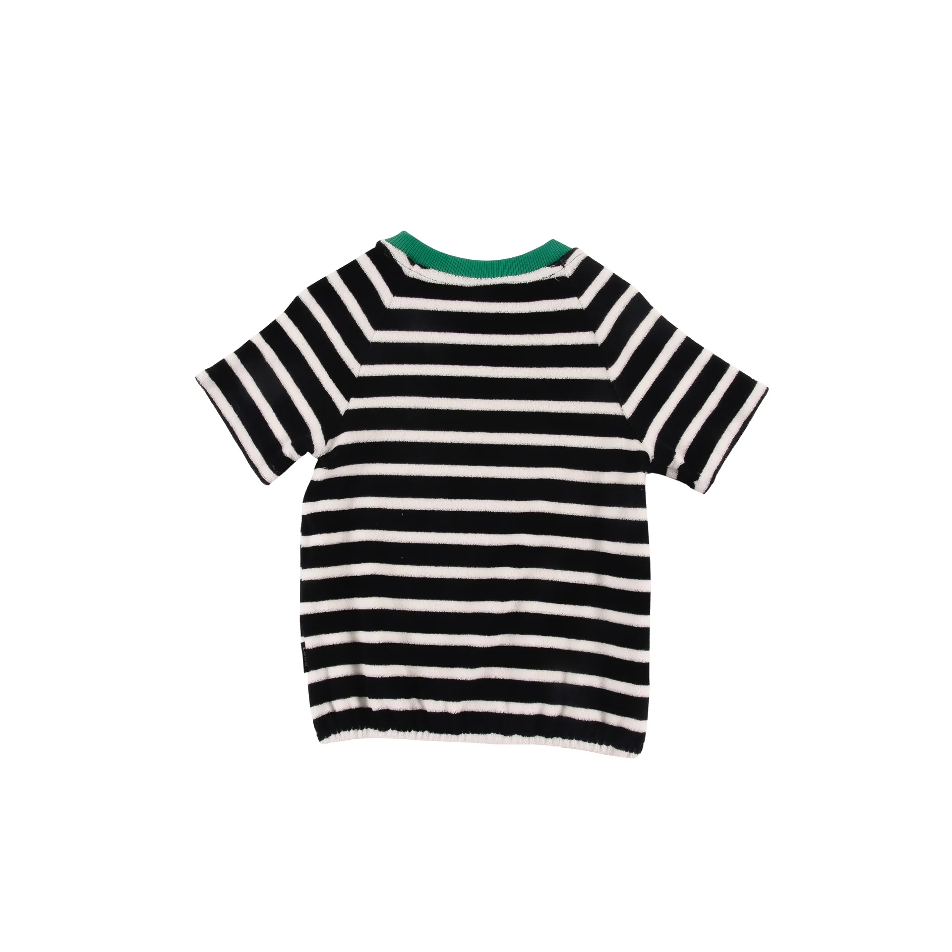 Loud Apparel Anthracite Stripe Top Loose Fit Raglan Sleeve (drop 2) - Image 2