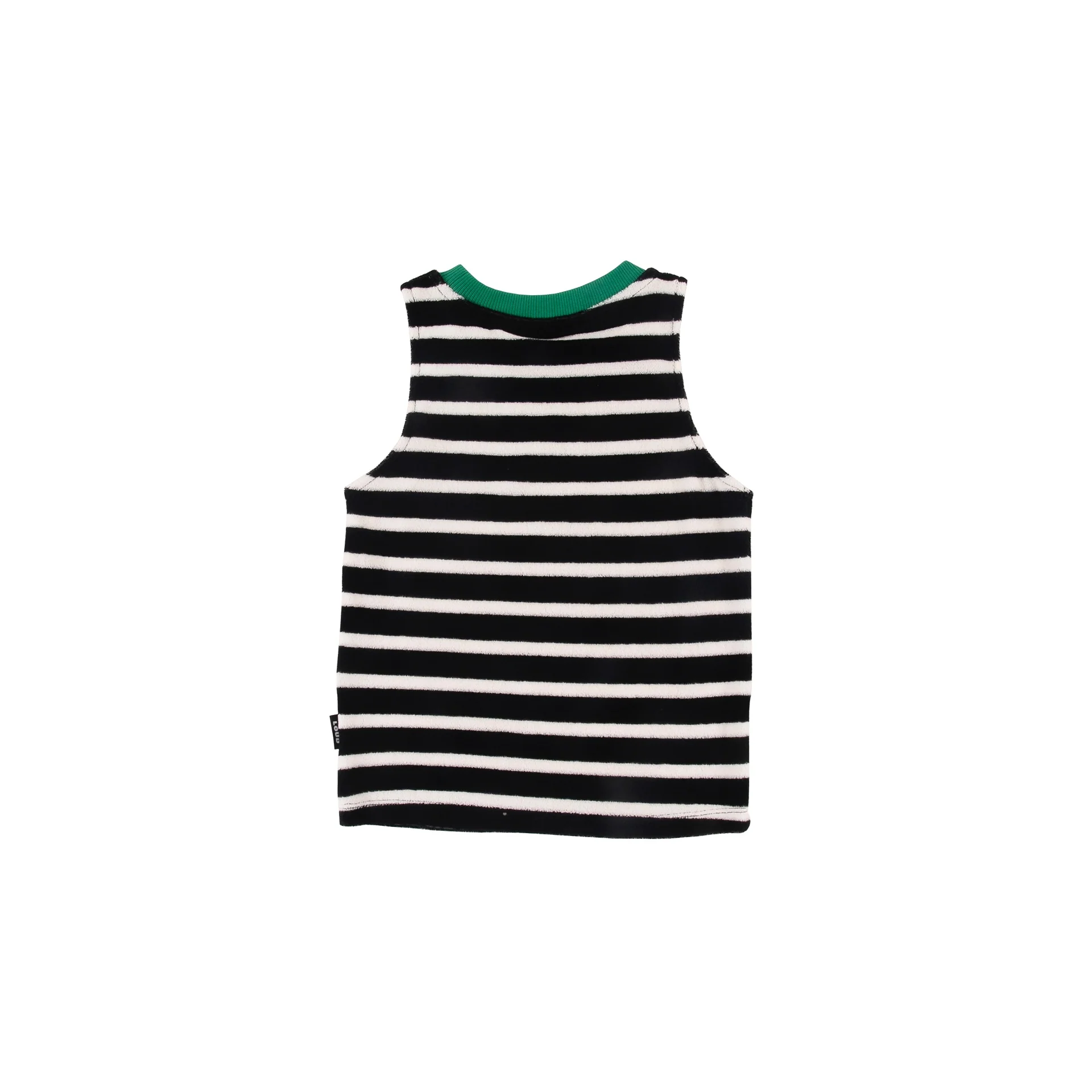 Loud Apparel Anthracite Stripe Vest Regular Fit (drop 2) - Image 2