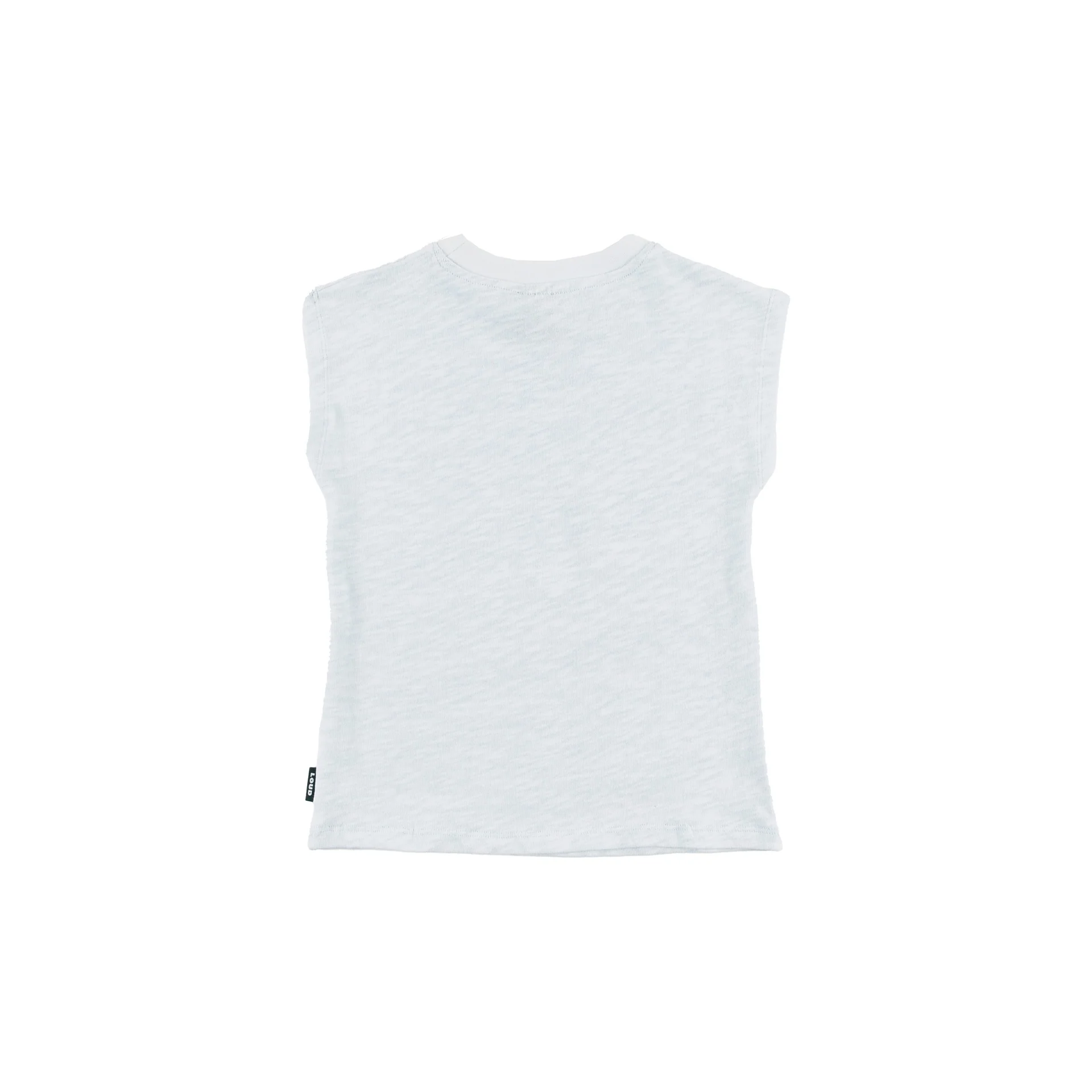Loud Apparel Delicate Blue T-Shirt Loose Fit UT01 - Image 2