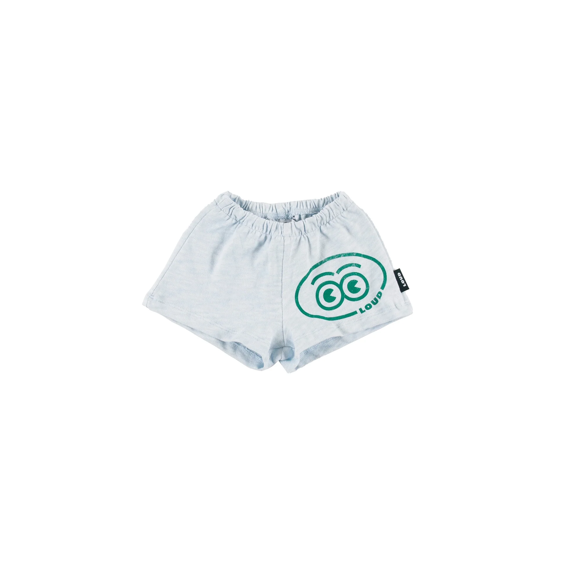 Loud Apparel Duplicate Blue Baby Shorts Regular Fit