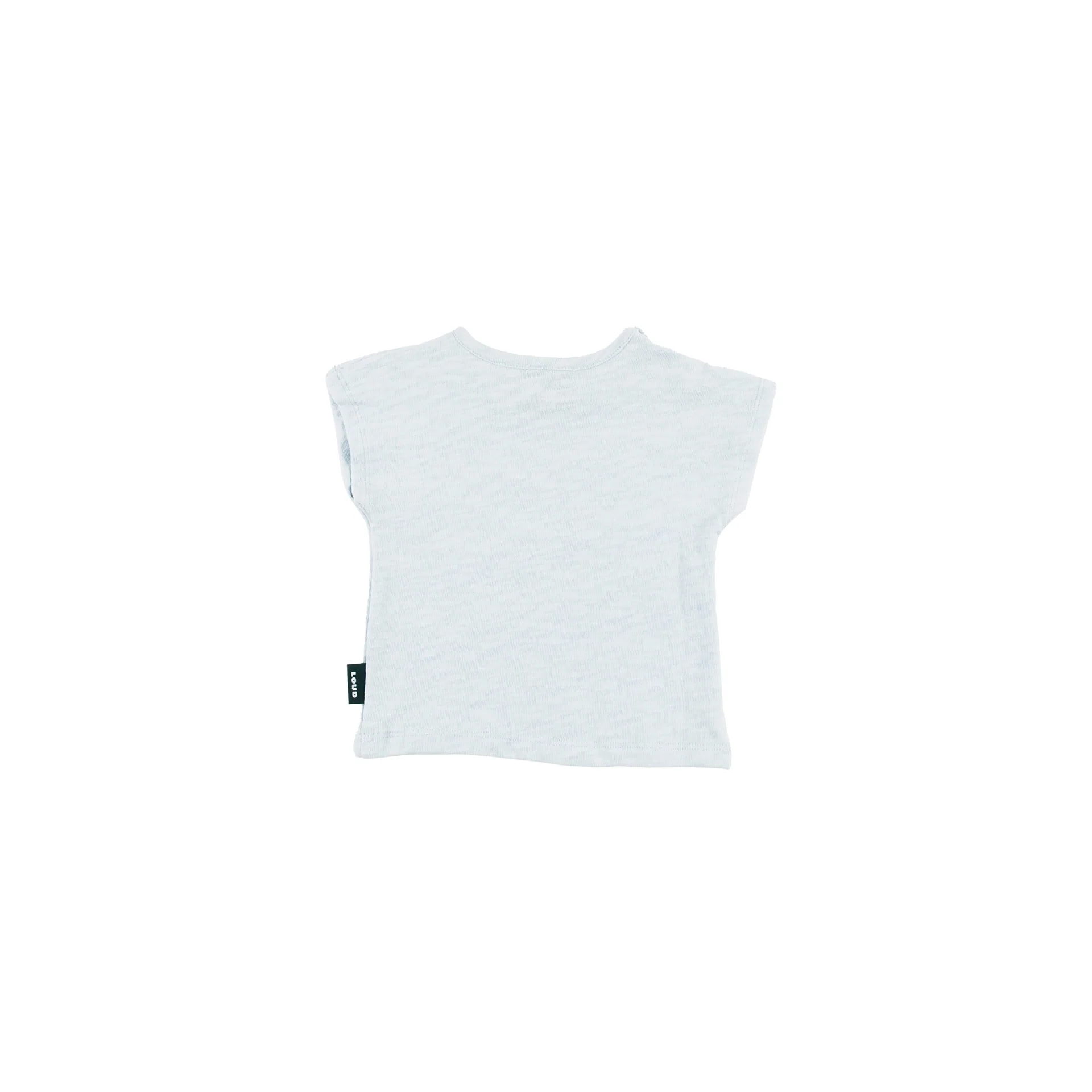 Loud Apparel Duplicate Blue Baby T-Shirt Relaxed Fit UBT01 - Image 2