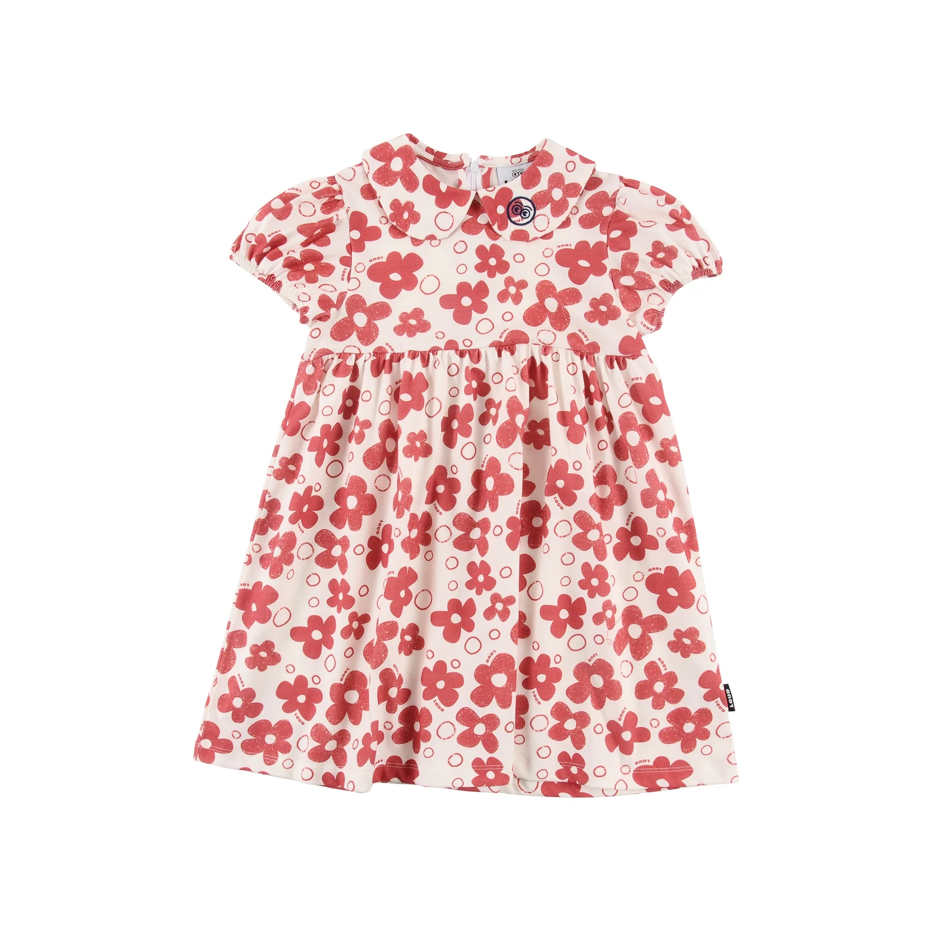 Loud Apparel Flower AOP Dress Loose Fit GD02