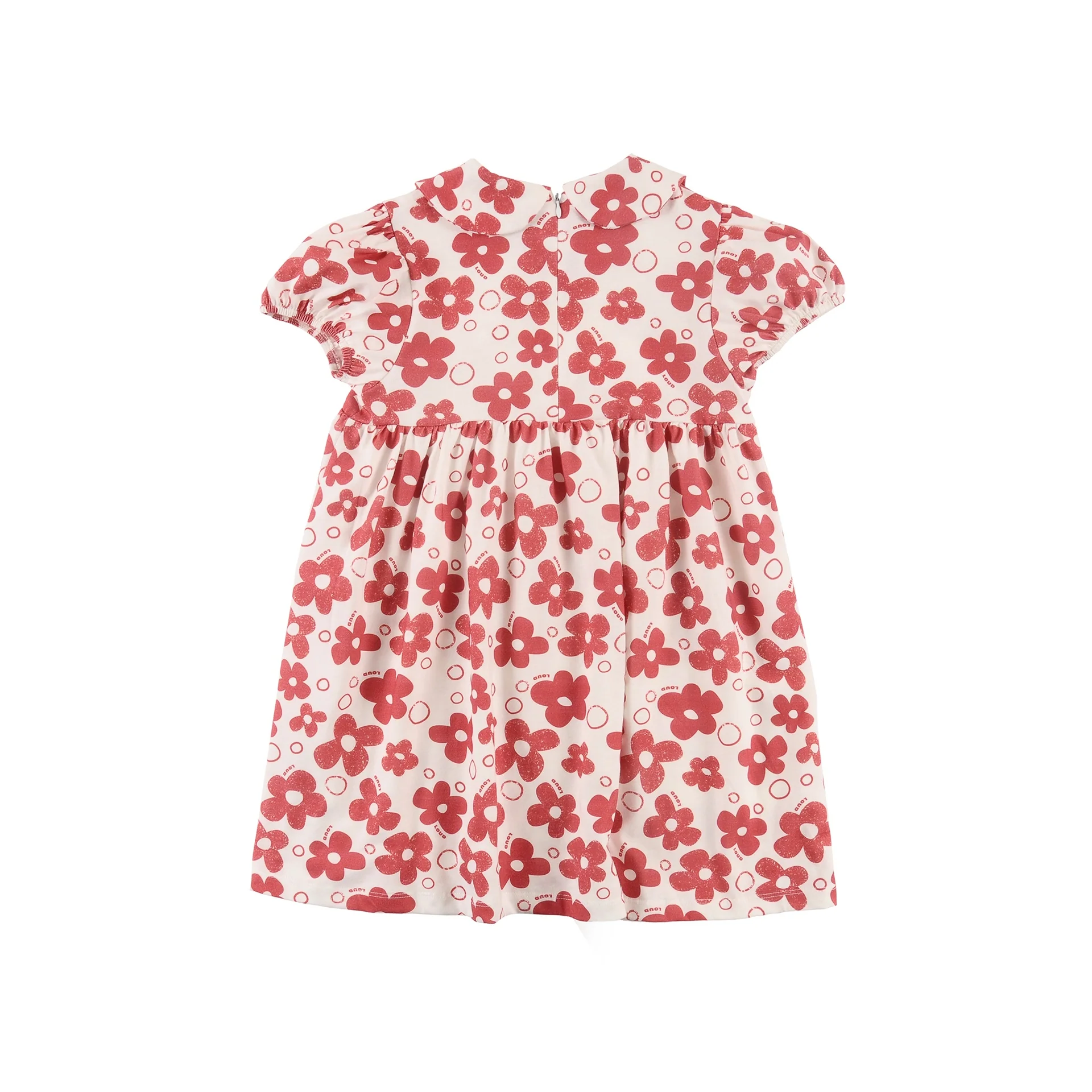 Loud Apparel Flower AOP Dress Loose Fit GD02 - Image 2
