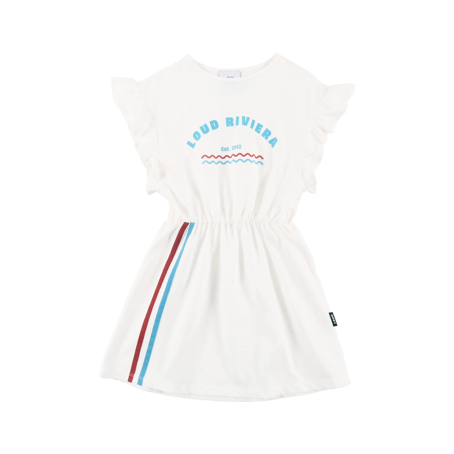 Loud Apparel Gardenia Dress Elastic Waist GD11
