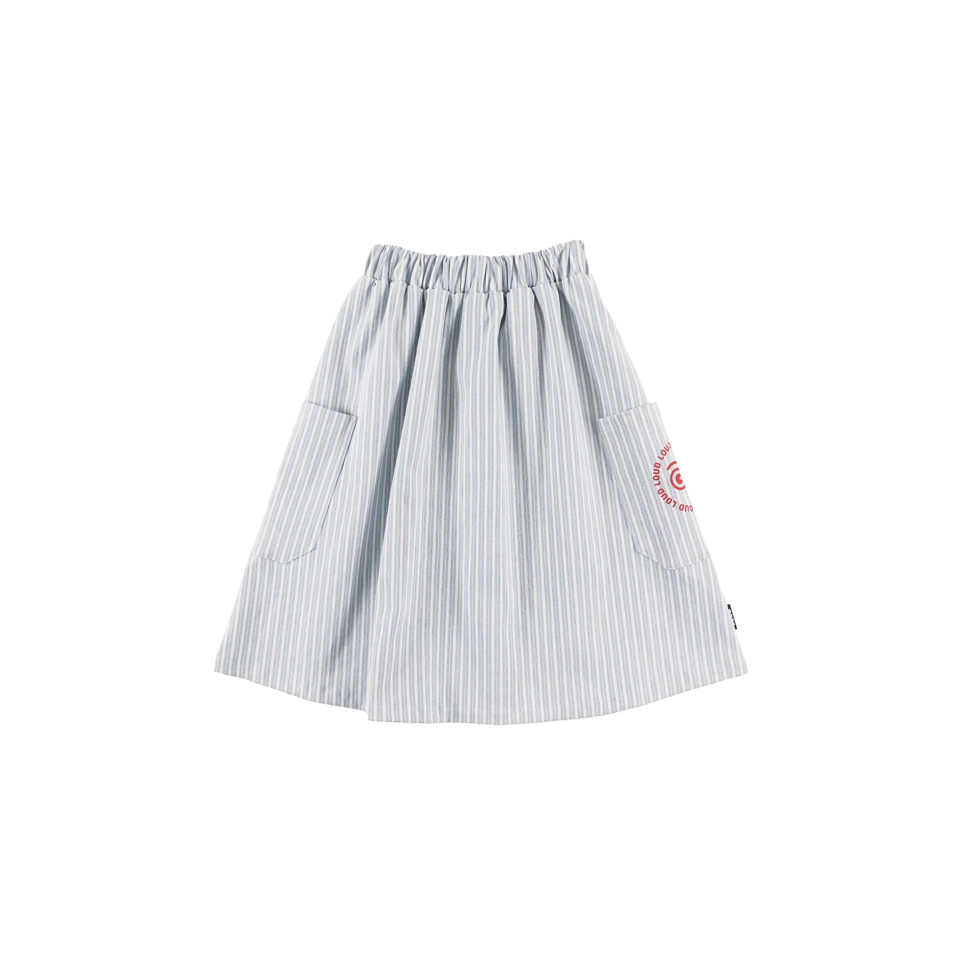 Loud Apparel Mid Blue Skirt Midi (drop 2)