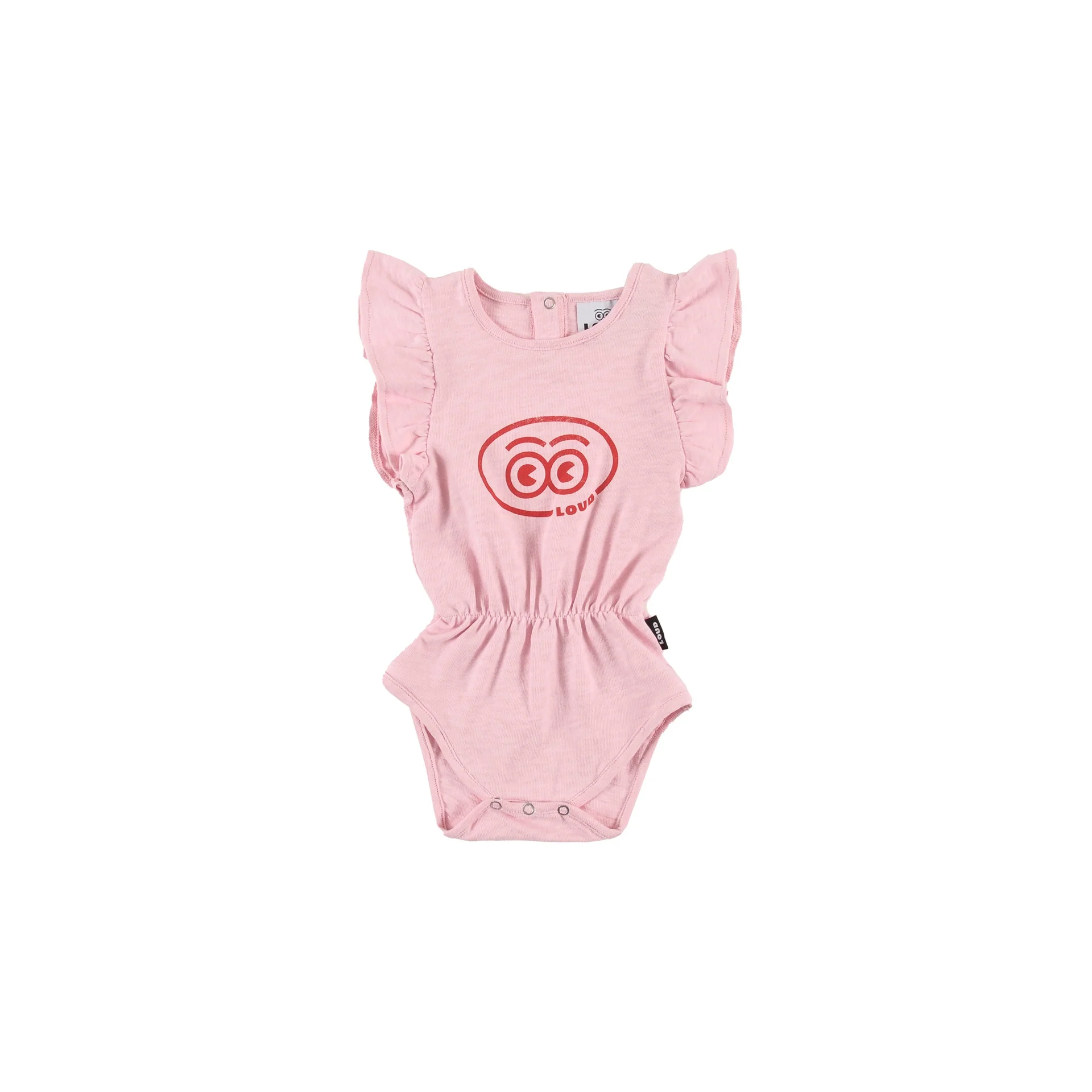 Loud Apparel Orchid Pink Baby Girl Romper GBR05