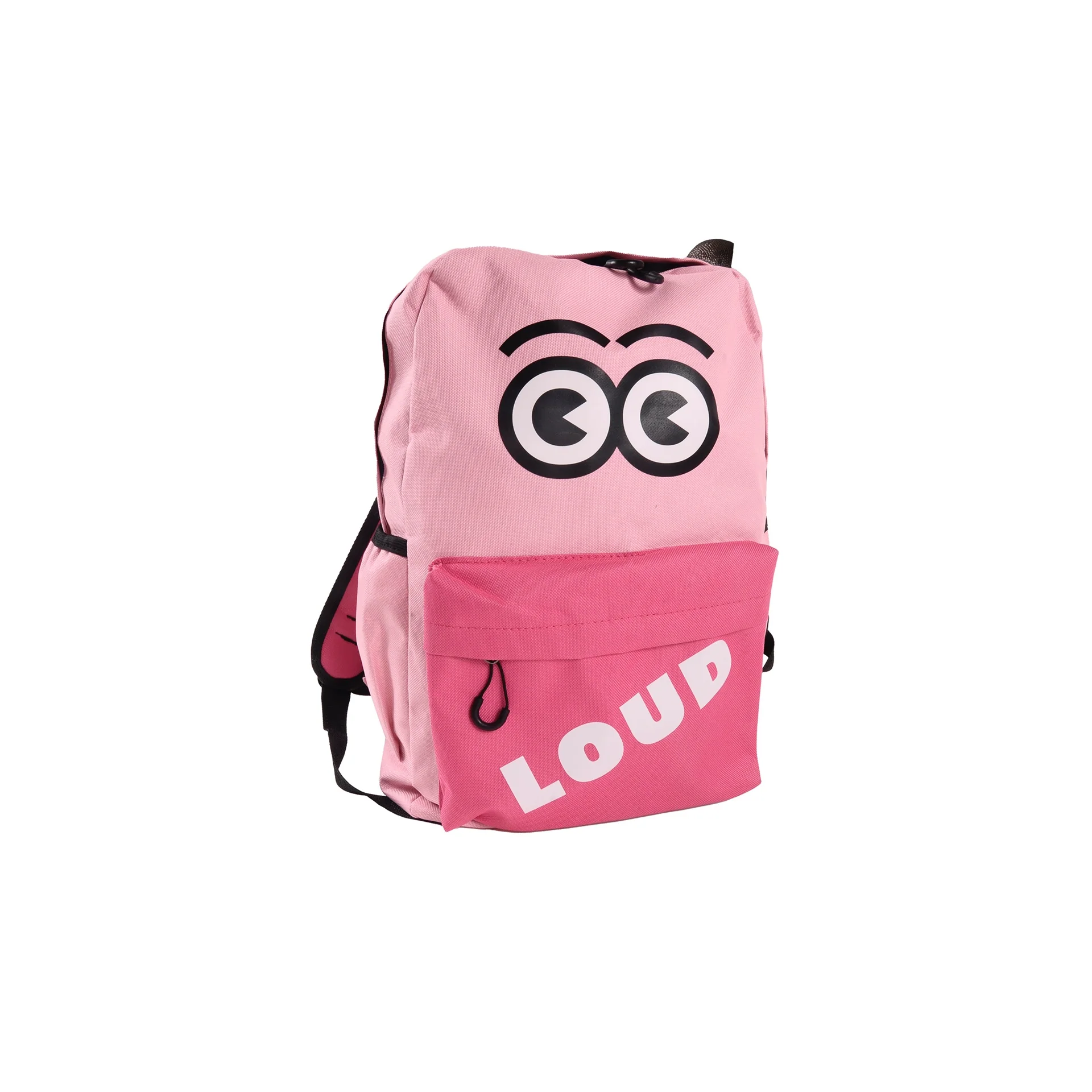 Loud Apparel Pink Rucksack 2 Tone