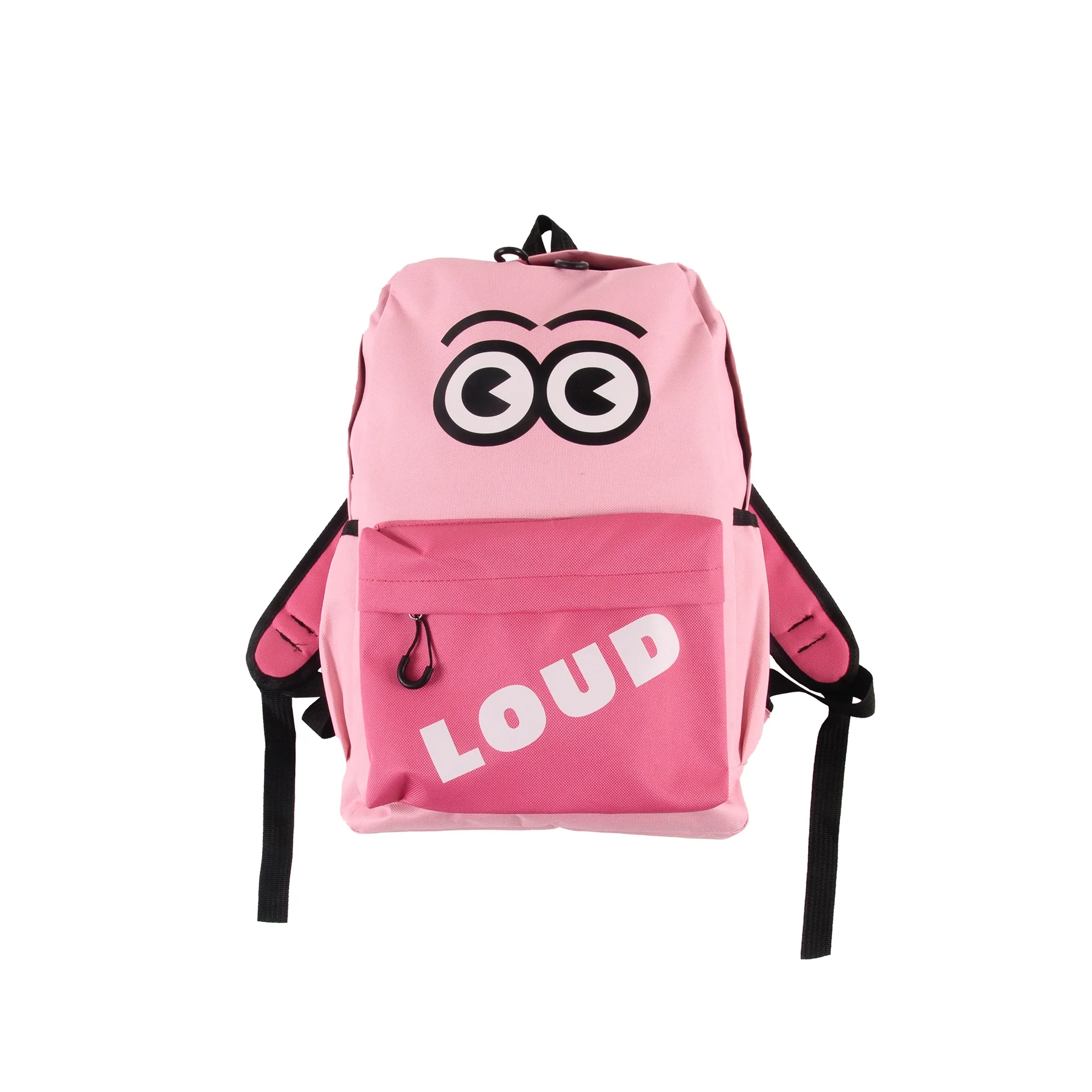 Loud Apparel Pink Rucksack 2 Tone - Image 2