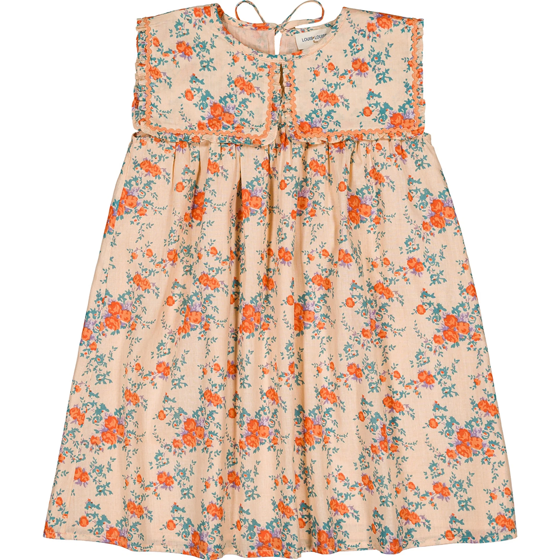 Louis Louise Celestine Dress Nude/Orange (S261031)