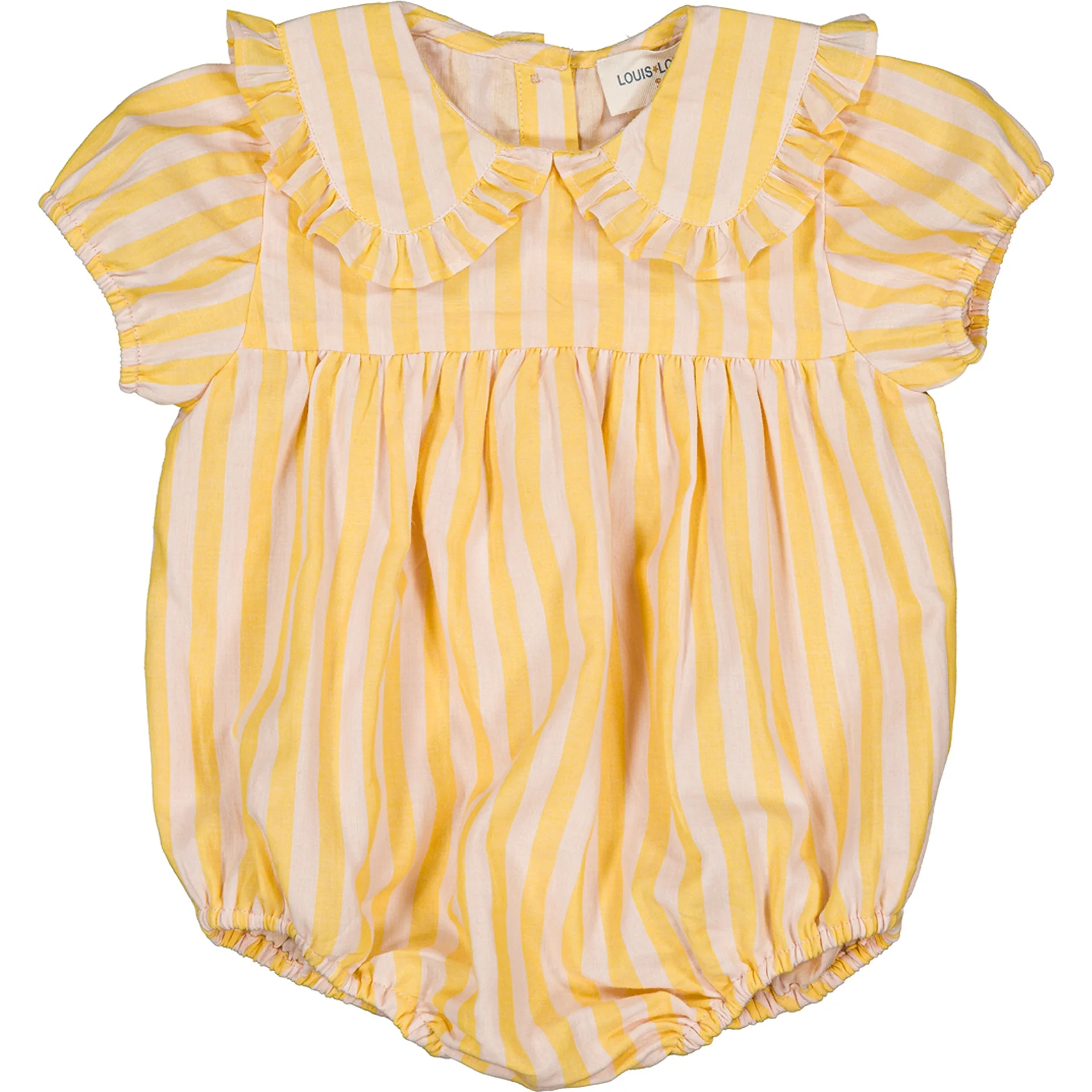 Louis Louise Poupette Overall Yellow/Pink (S266018)