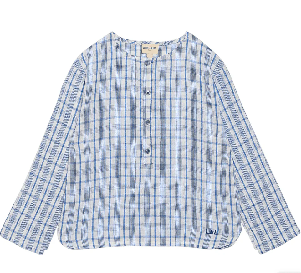Louis Louise Saul Baby Shirt Blue (S262057)