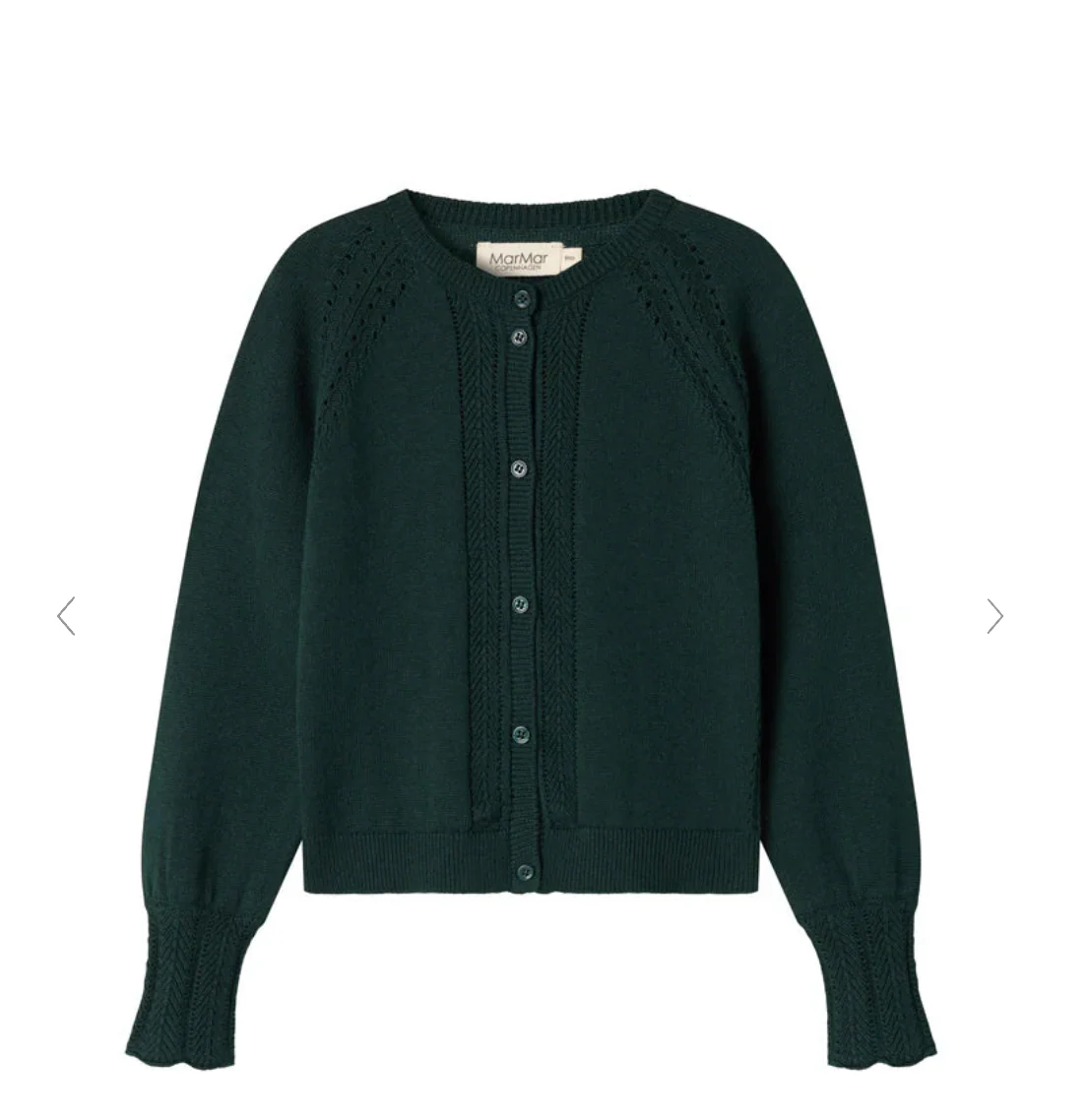 Marmar Dark Leaf Tille Cardigan