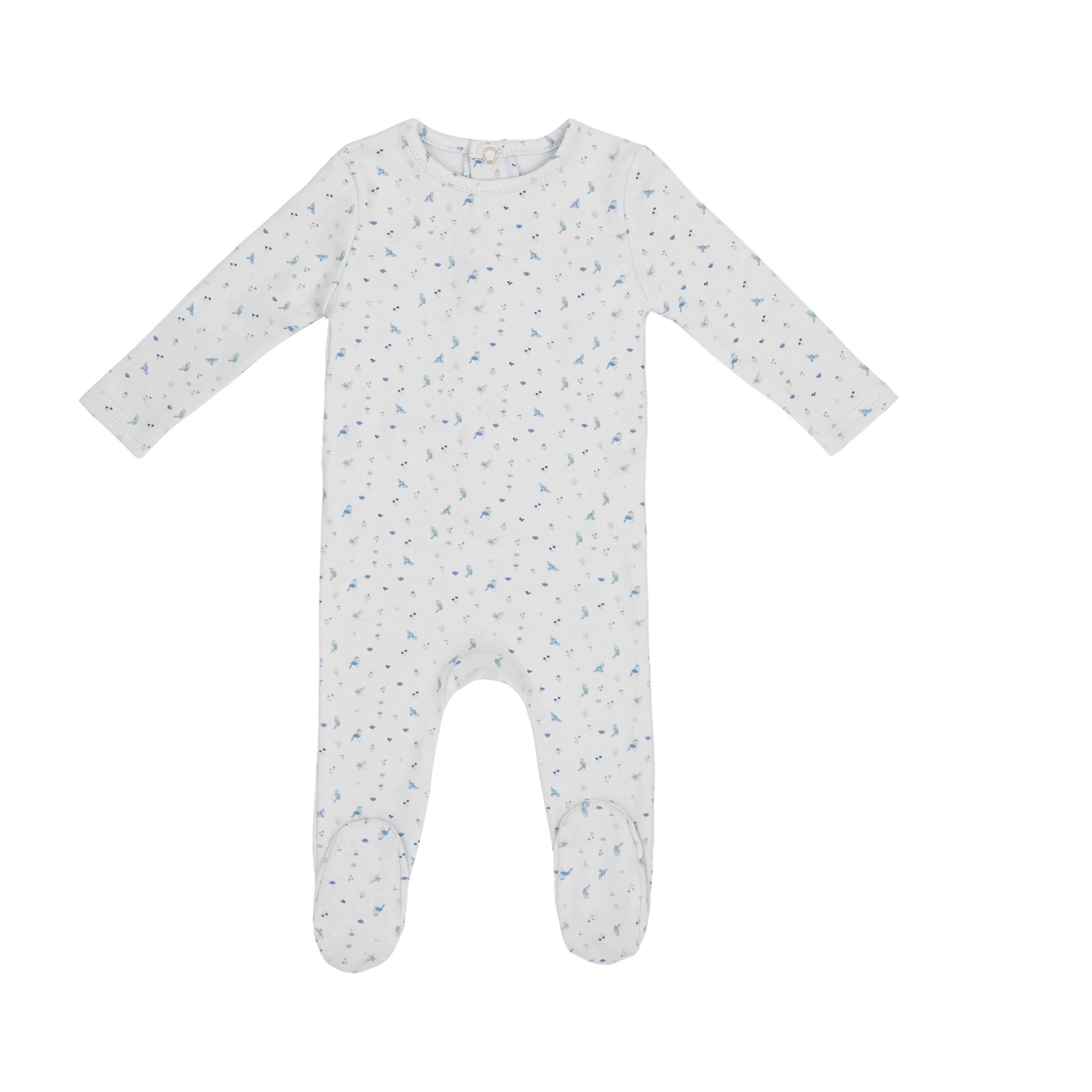 Minilabel Blue Bird Over Print Footie-Boys
