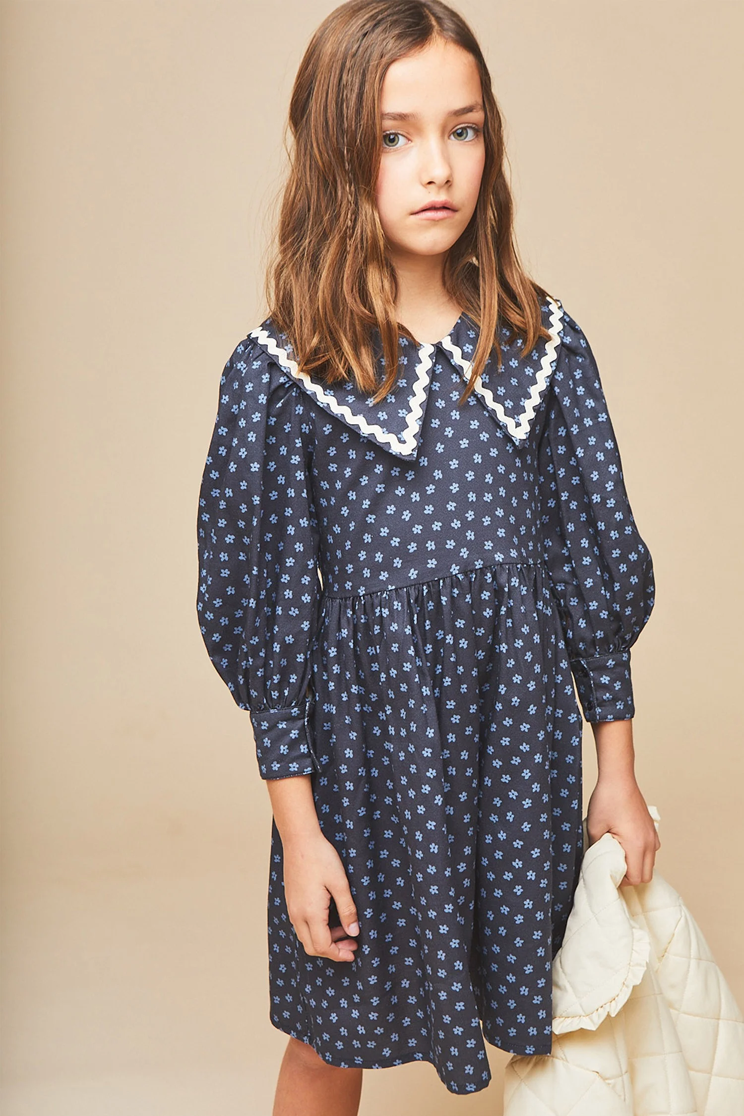Mipounet Blue Lucie Printed Dress - Image 4