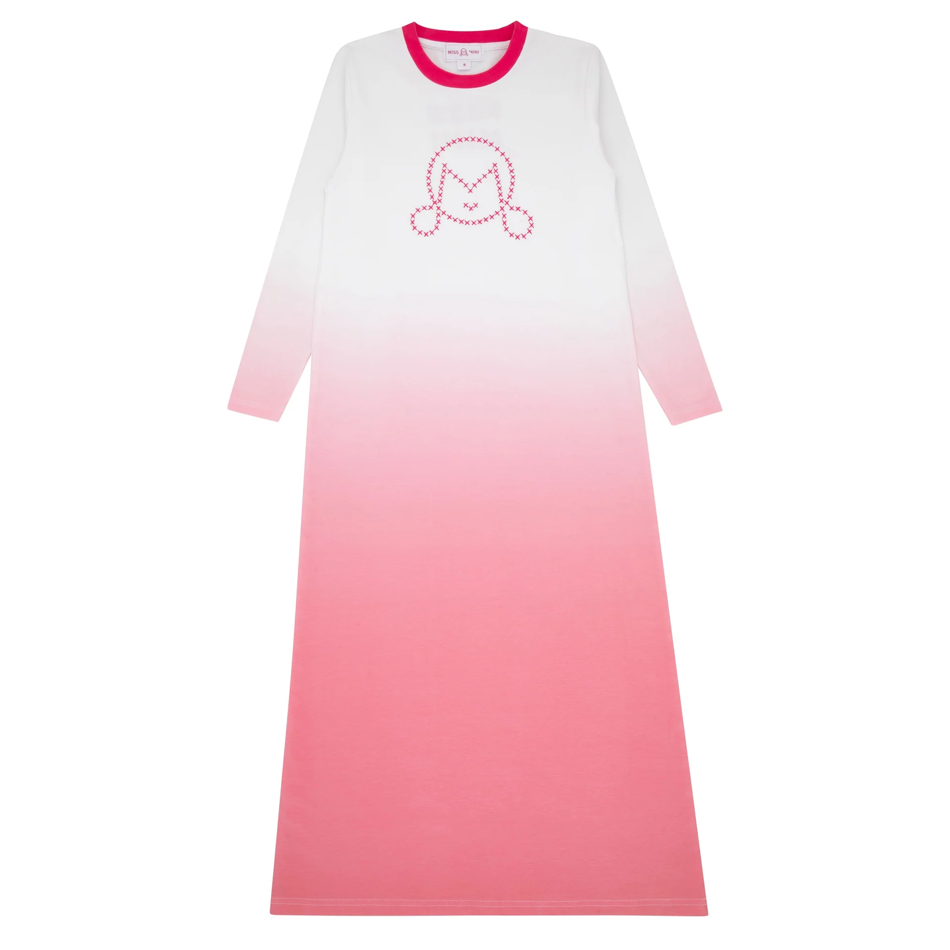 Miss Mini Cross Stitch Nightgown- Includes free Cosmetic Charm Pouch