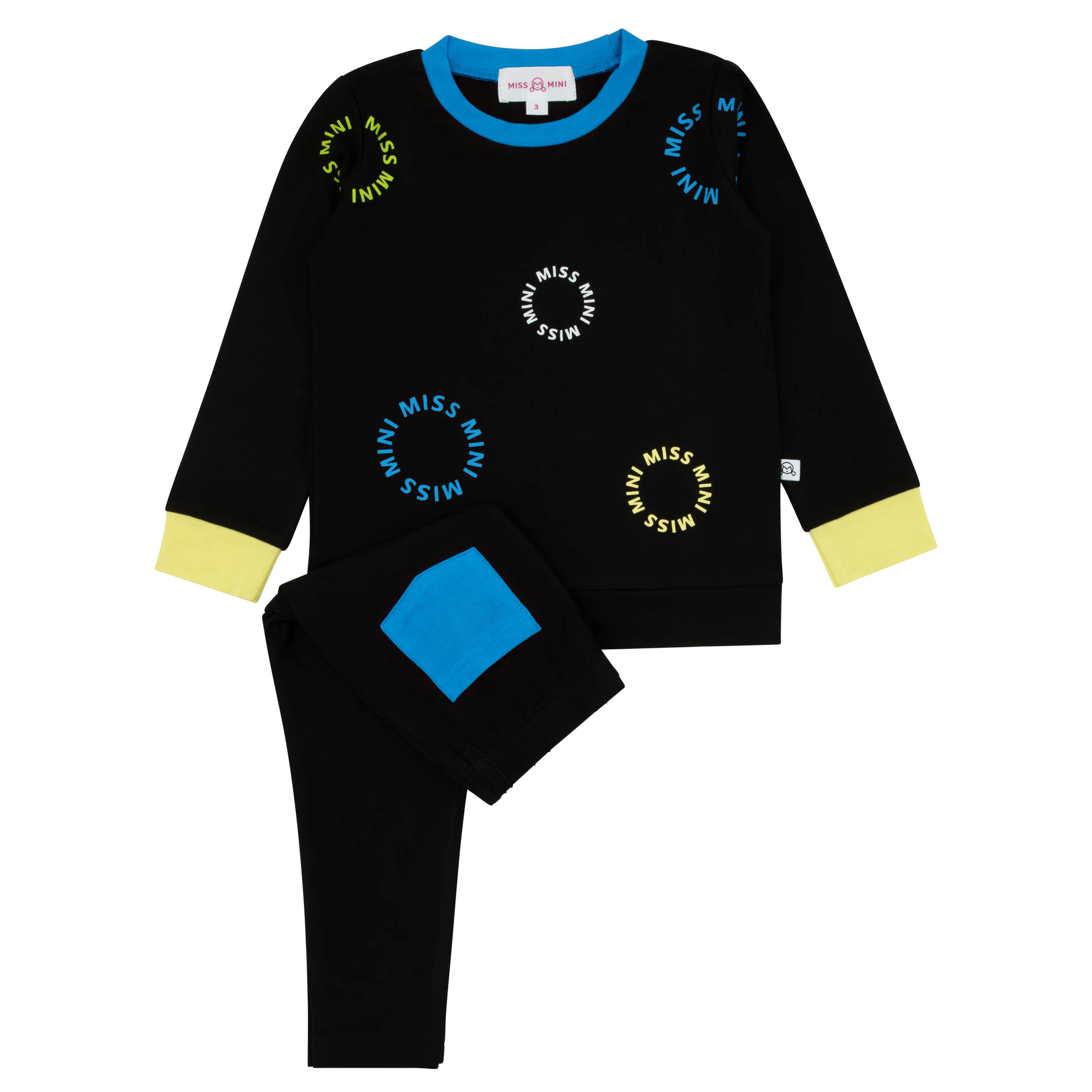 Miss Mini Neon Logo Pajama Boy