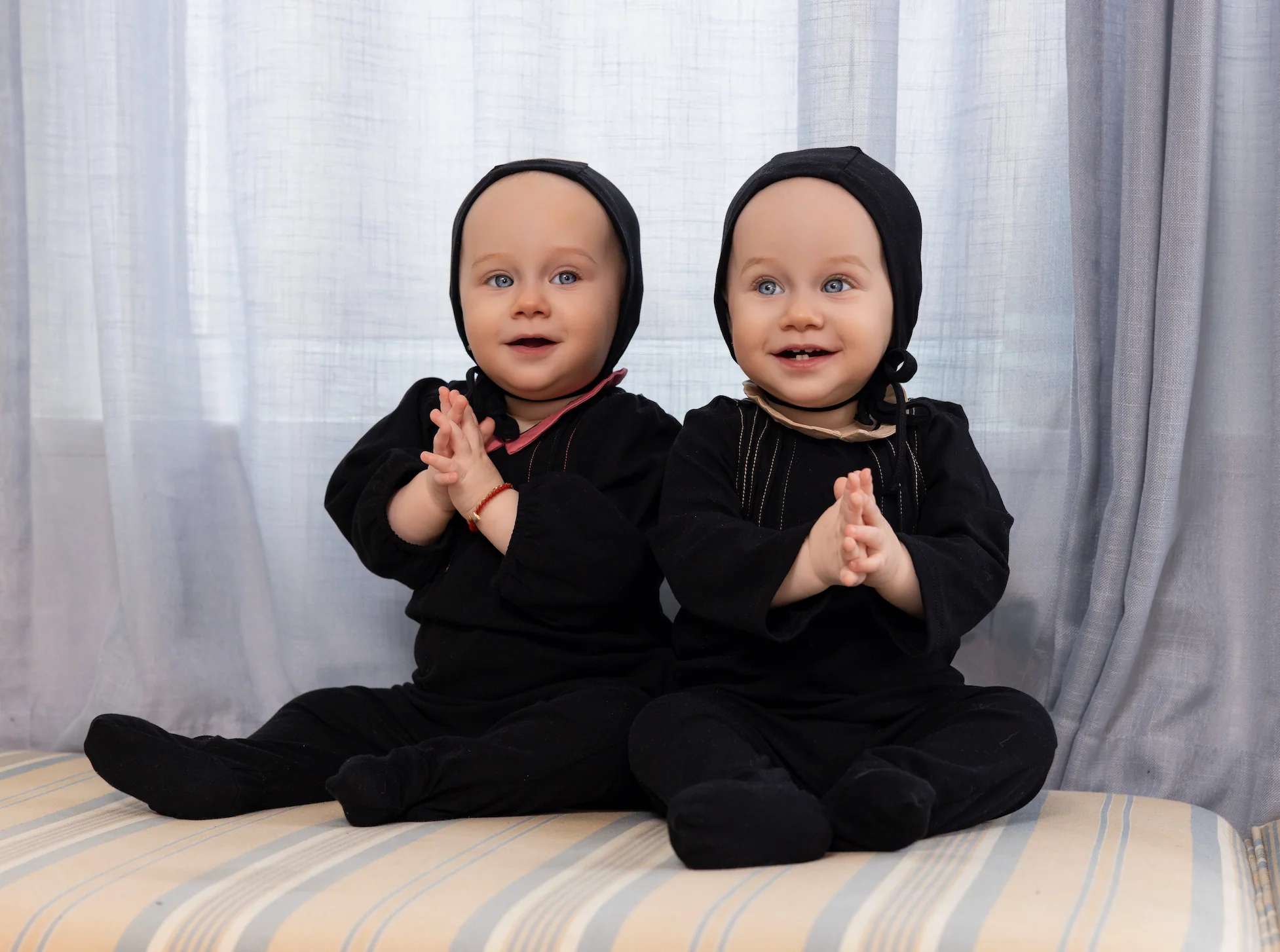 Miss Mini Pintuck Maxi Shabbos Romper Boy - Image 2