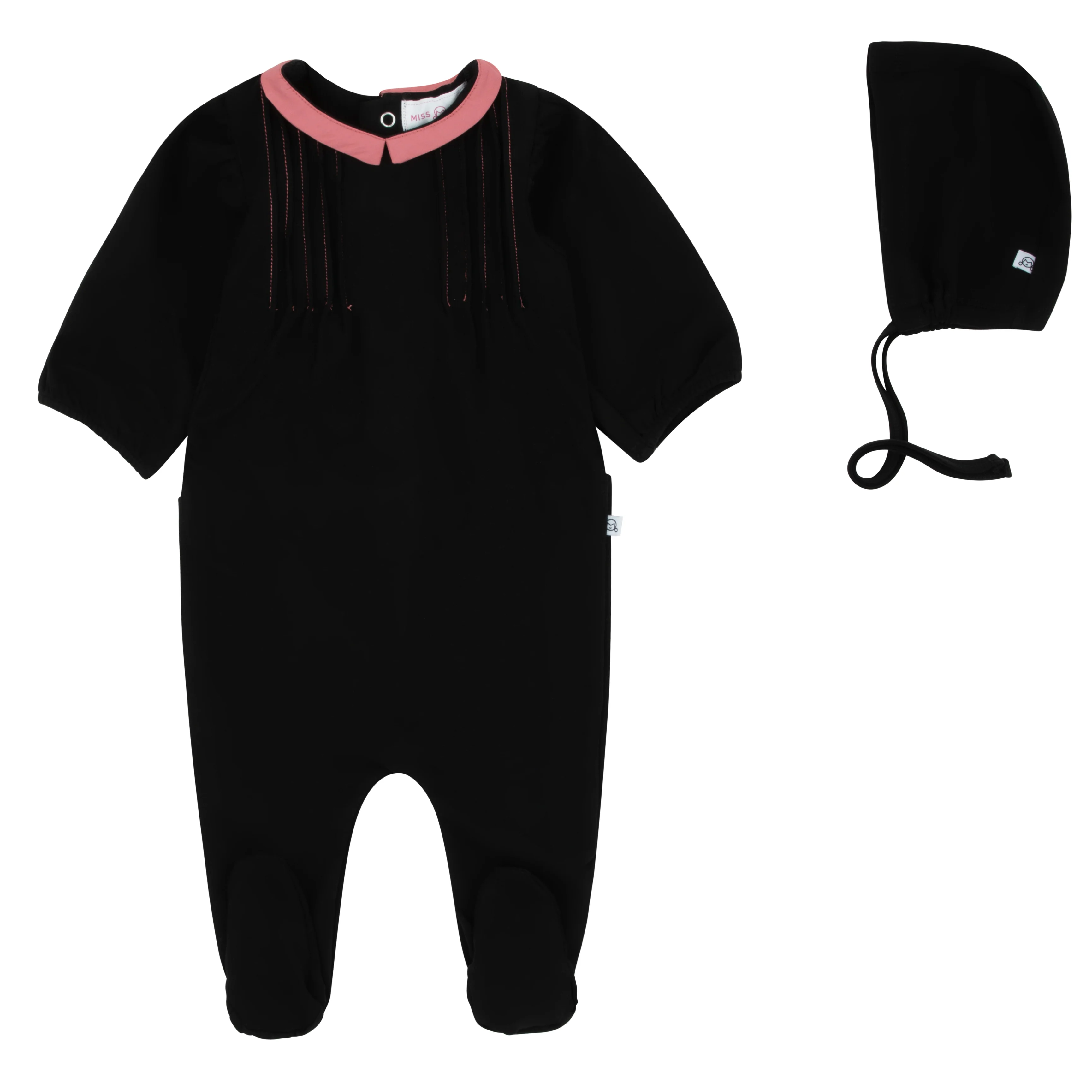 Miss Mini Pintuck Maxi Shabbos Romper Girl