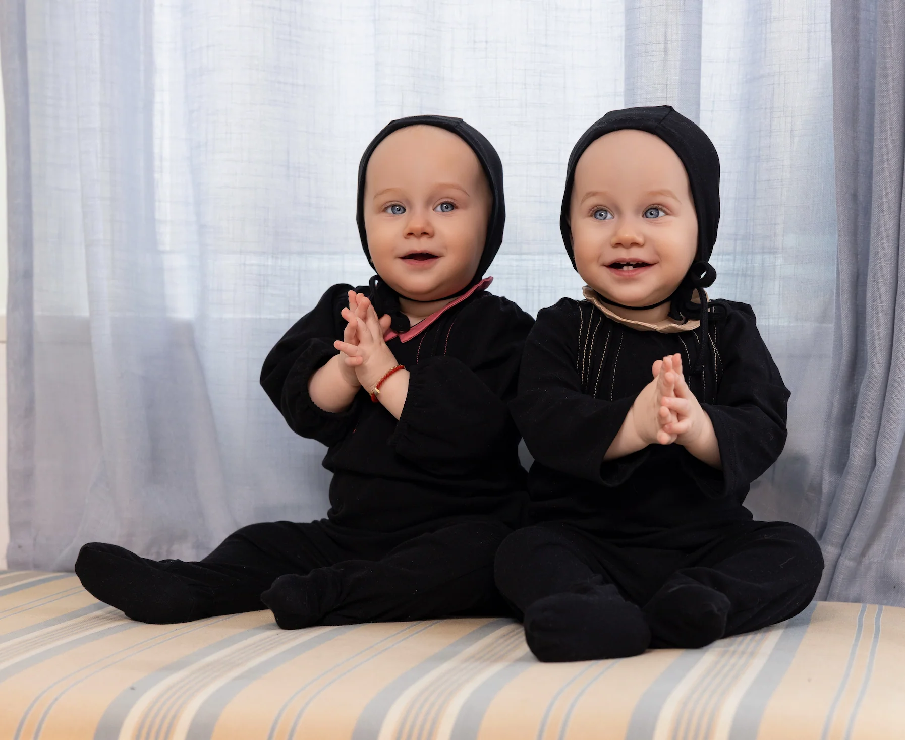 Miss Mini Pintuck Maxi Shabbos Romper Girl - Image 2