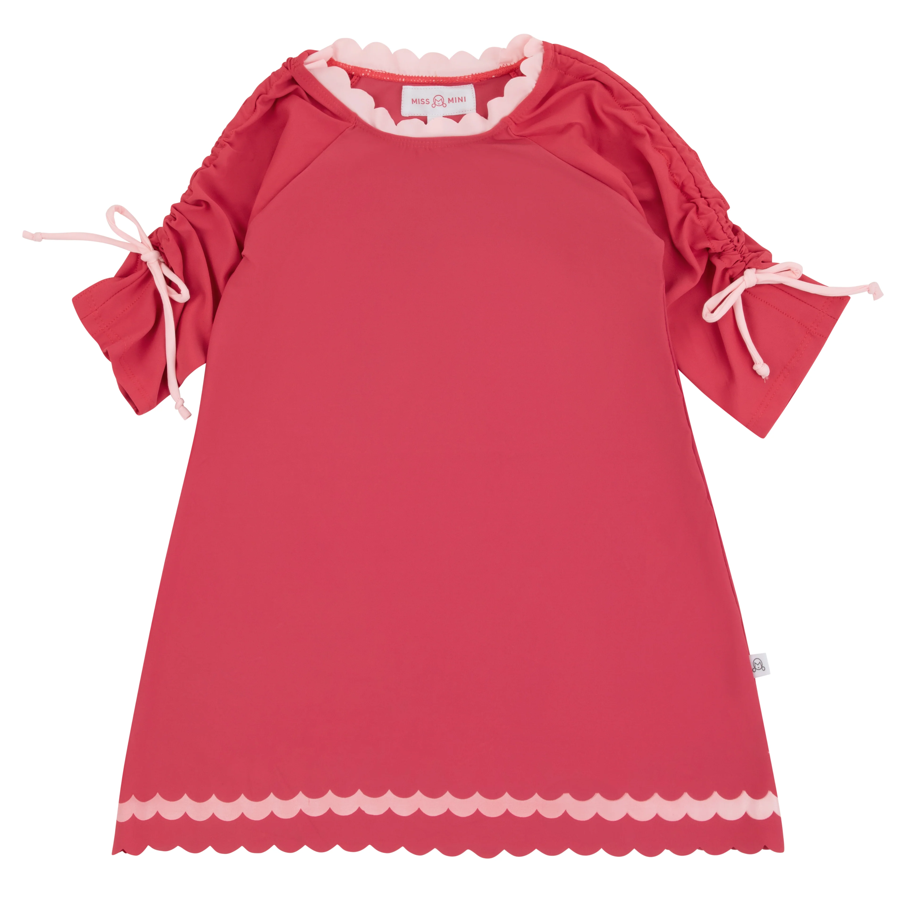 Miss Mini Scalloped Swim Swim Dress